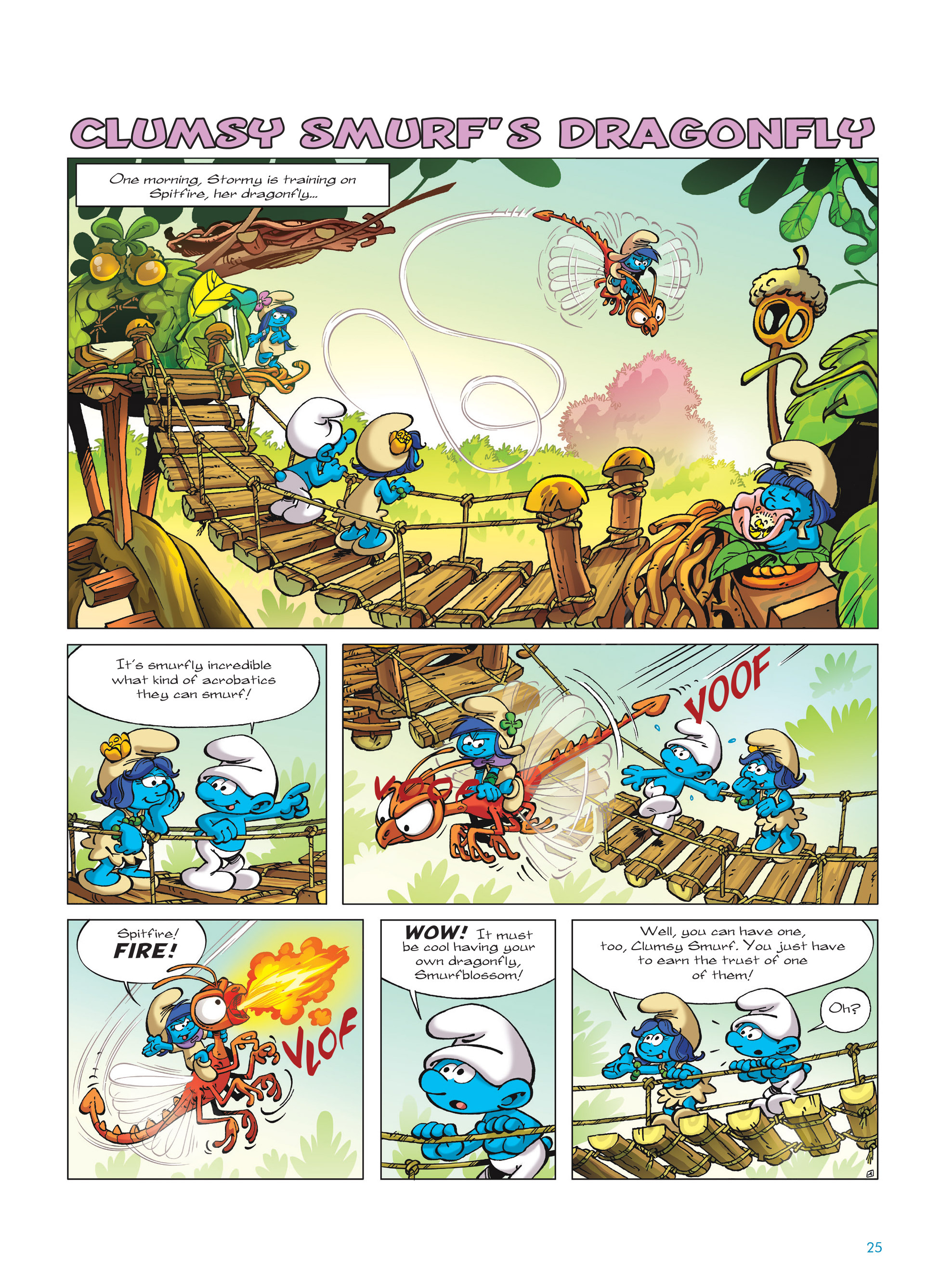 Read online Smurfs: The Village Behind The Wall comic -  Issue #1 - 25