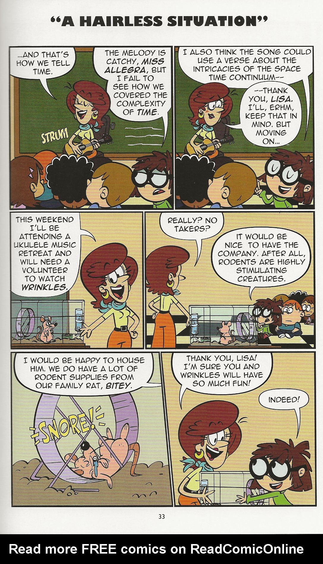 Read online The Loud House comic -  Issue #18 - 33