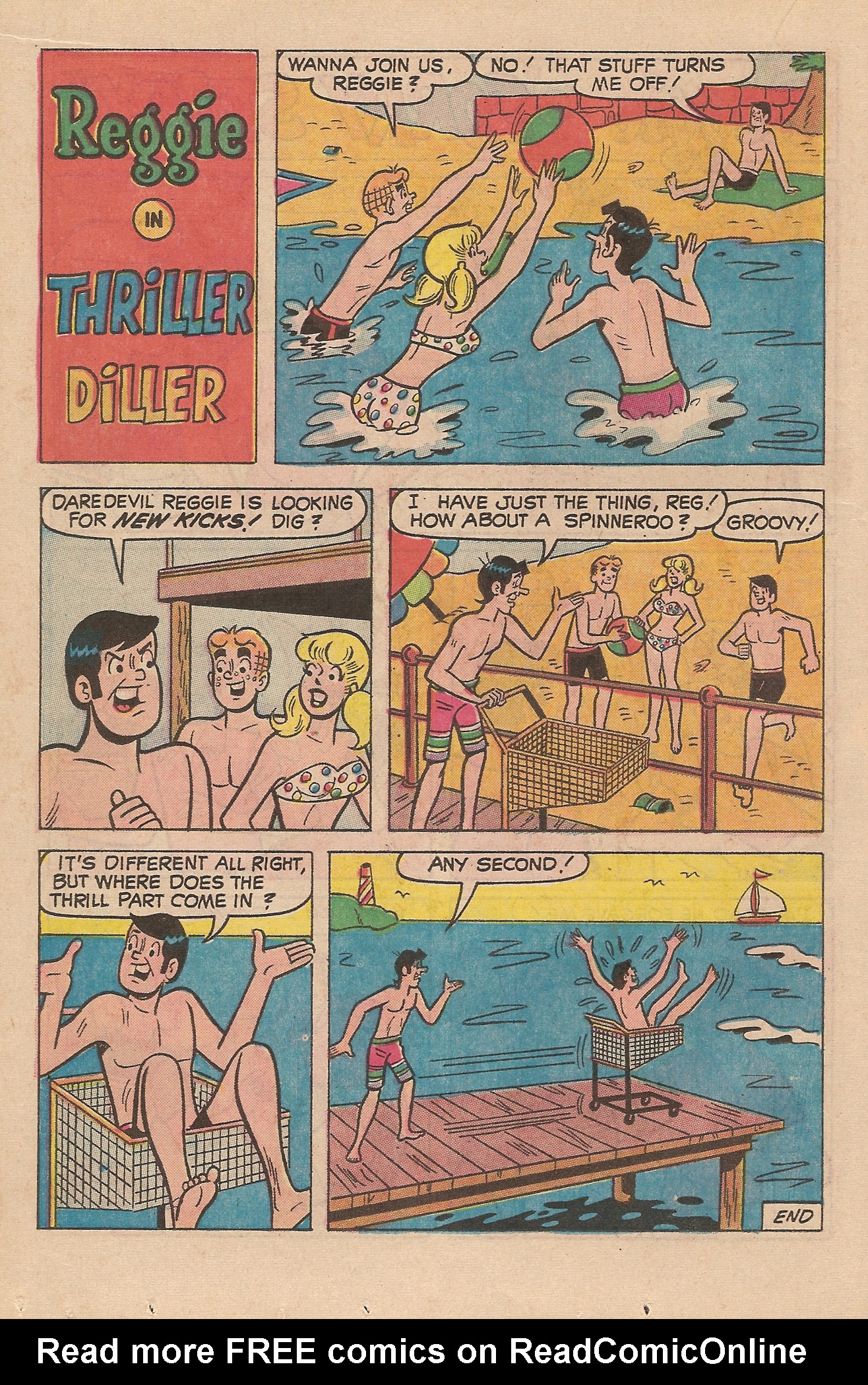 Read online Reggie's Wise Guy Jokes comic -  Issue #27 - 14