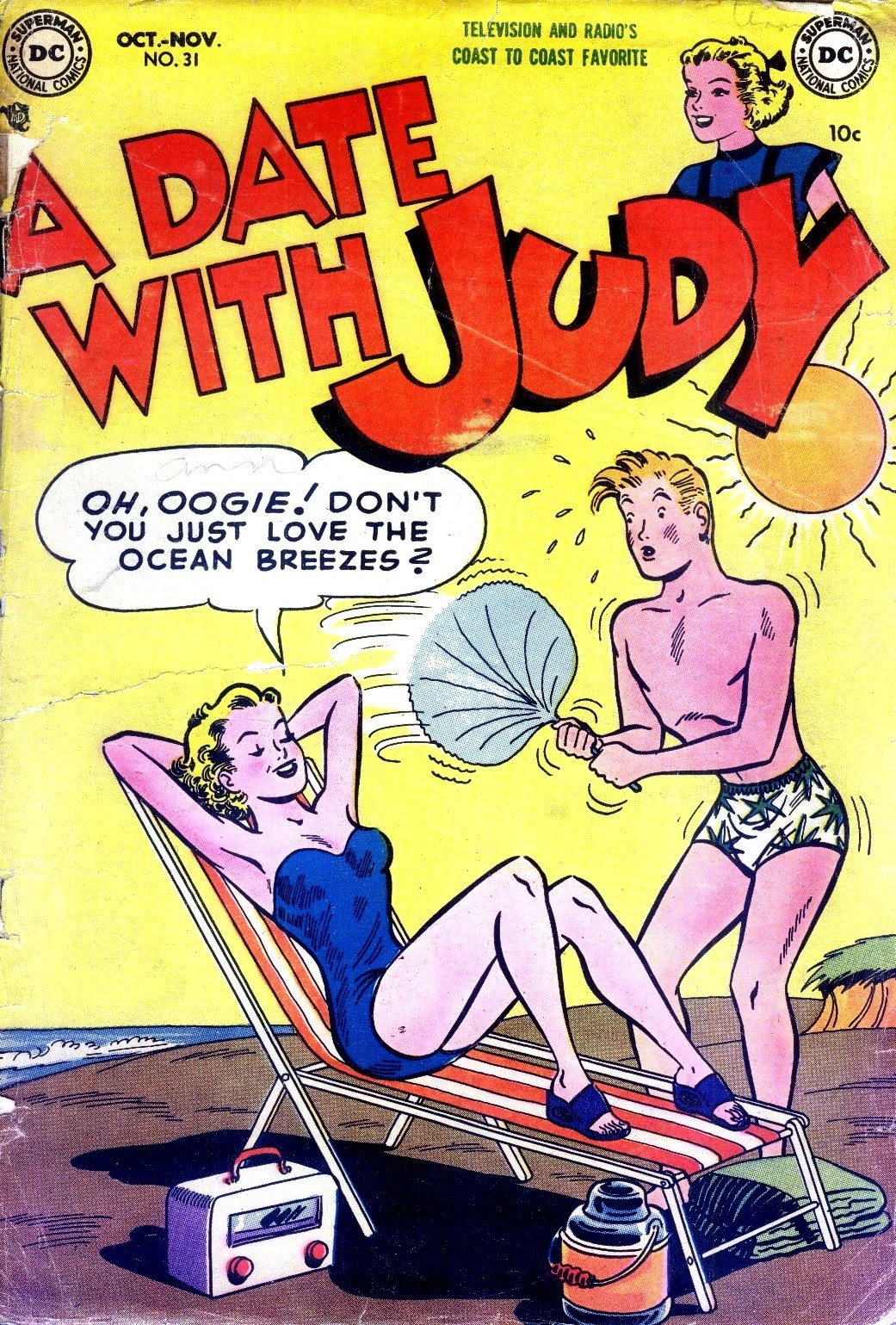 Read online A Date with Judy comic -  Issue #31 - 1