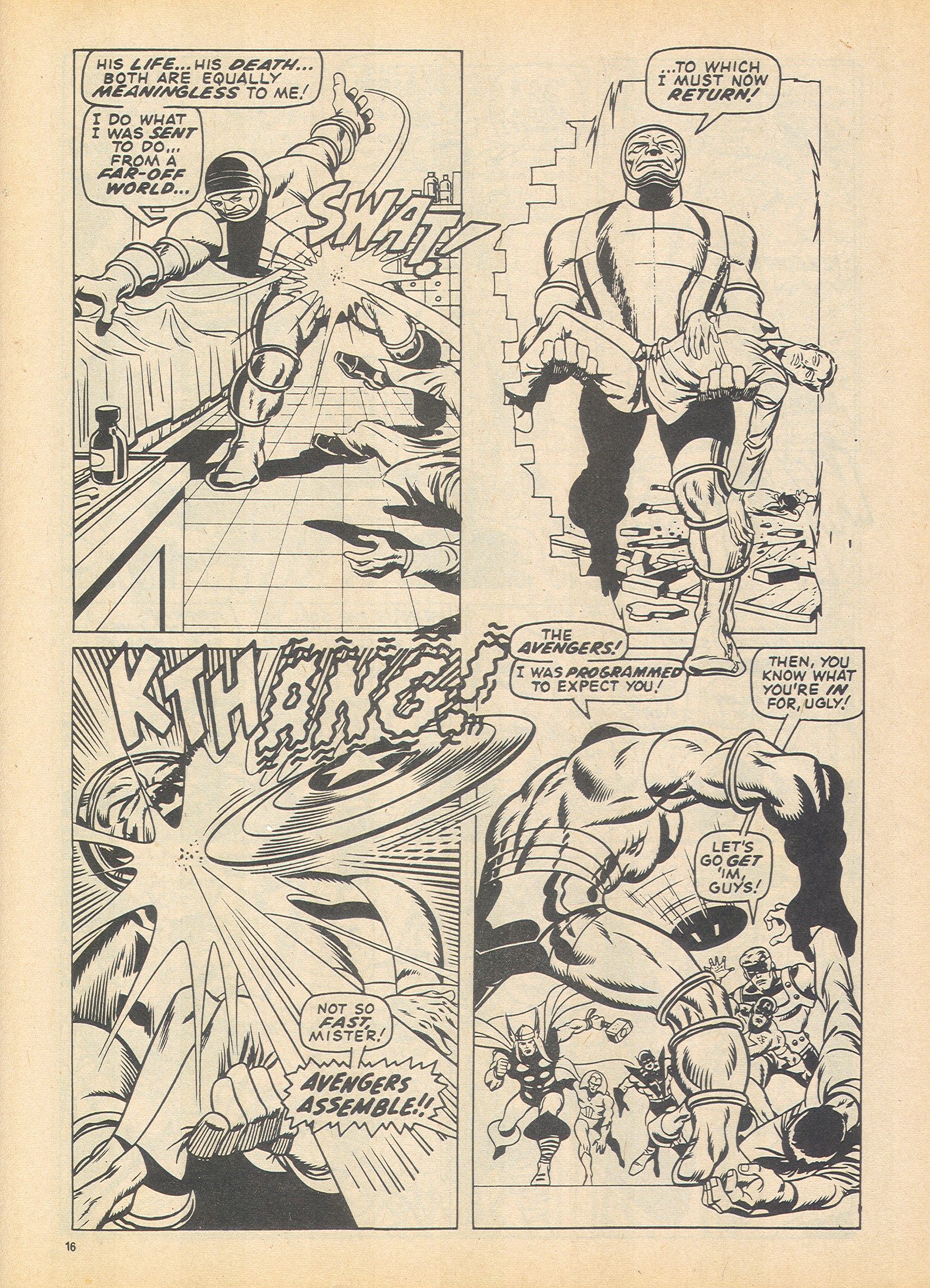 Read online The Avengers (1973) comic -  Issue #104 - 16