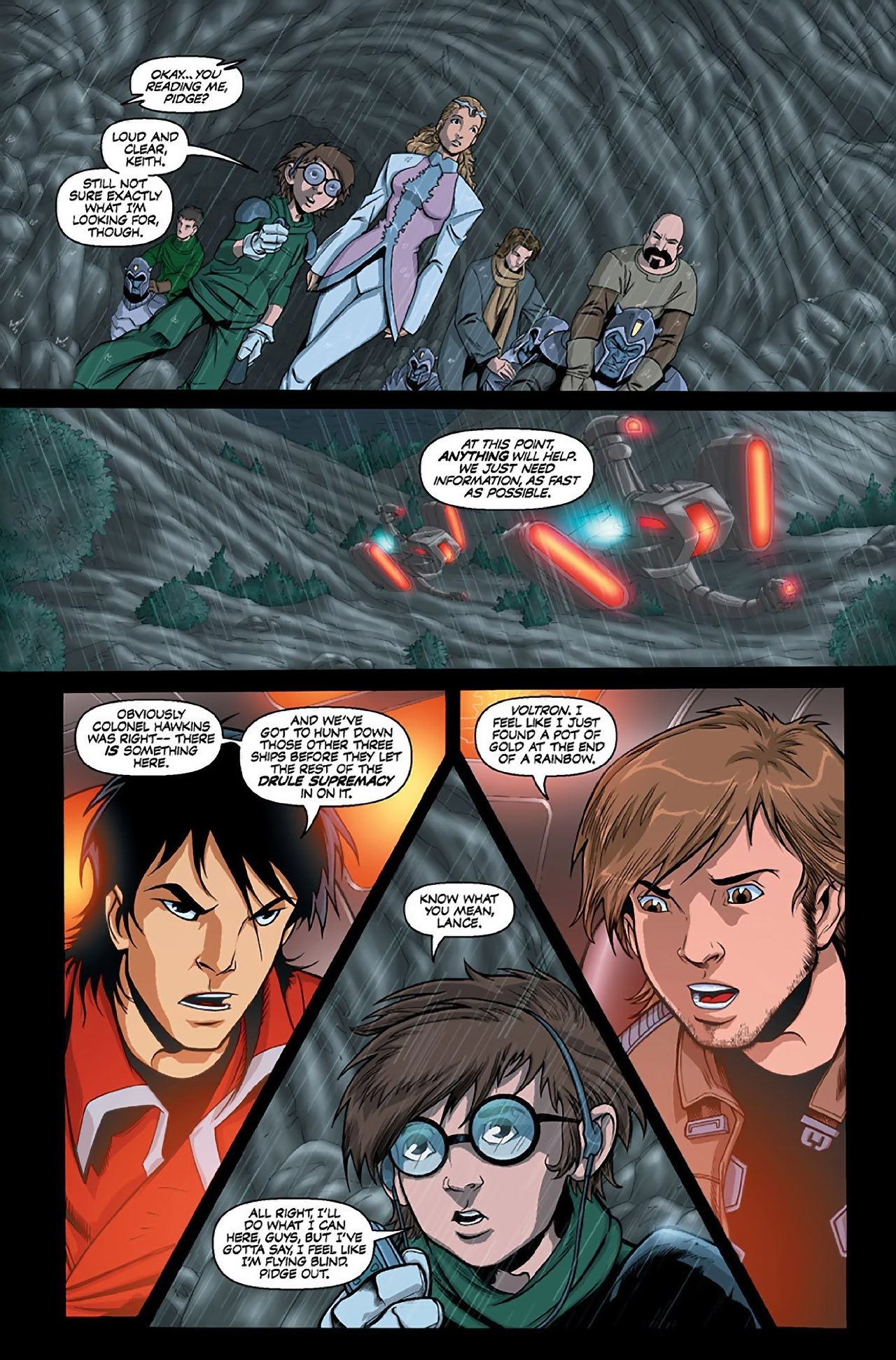 Read online Voltron: Defender of the Universe (Existed) comic -  Issue #2 - 8