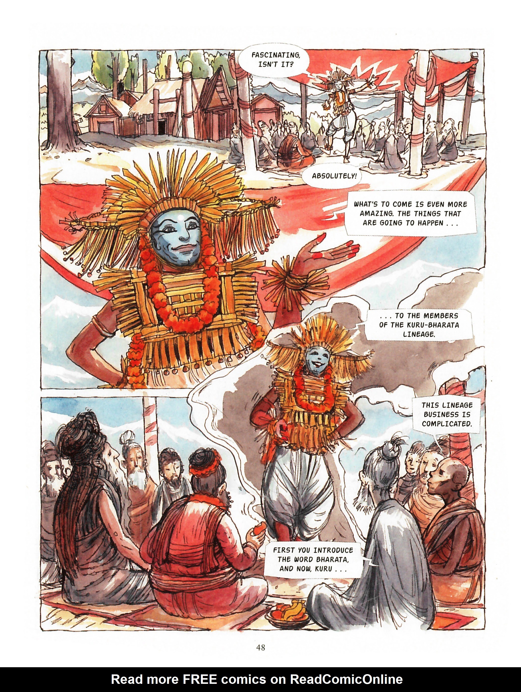 Read online Vyasa: The Beginning comic -  Issue # TPB (Part 1) - 55