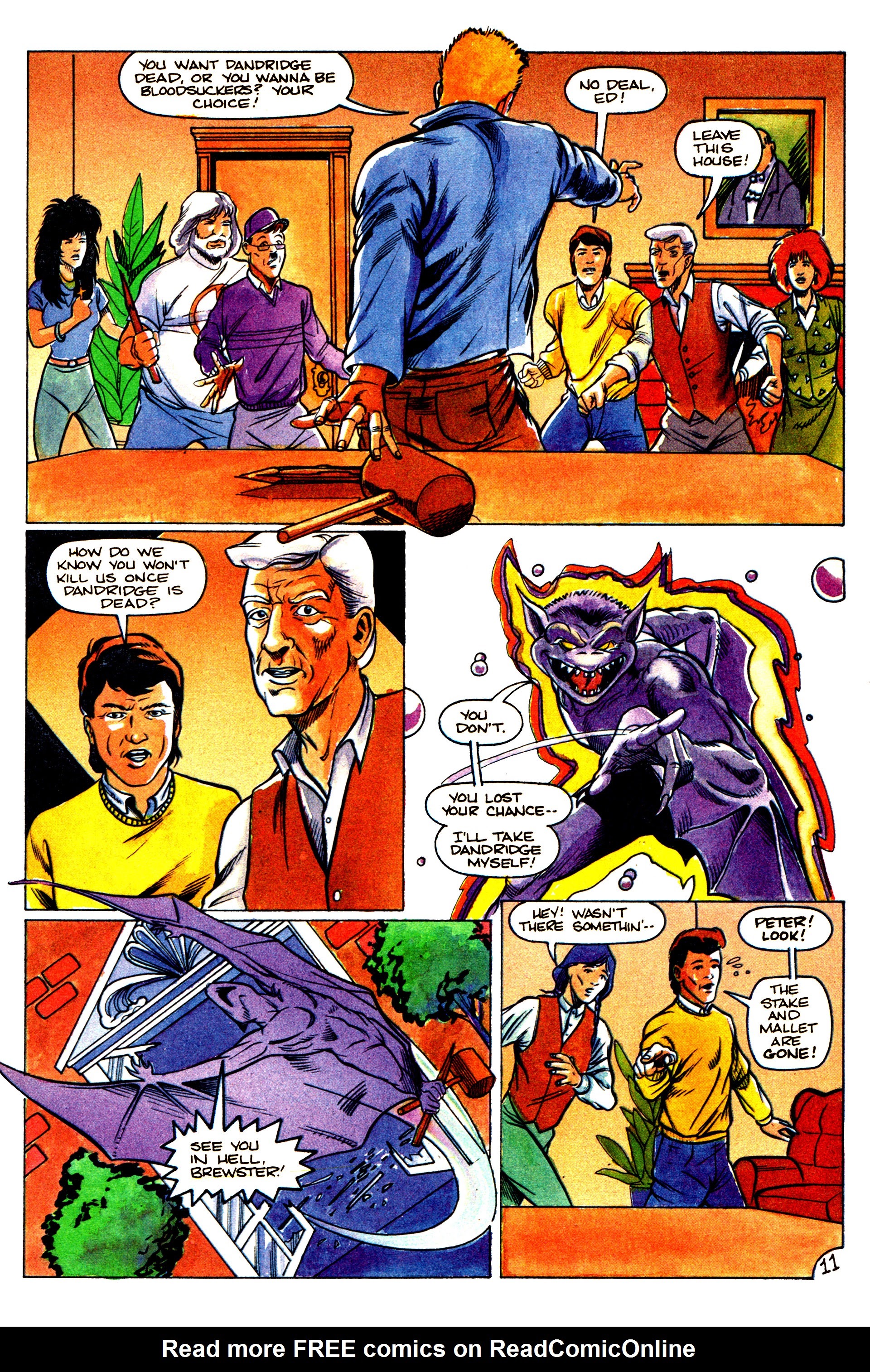 Read online Fright Night (1988) comic -  Issue #22 - 15