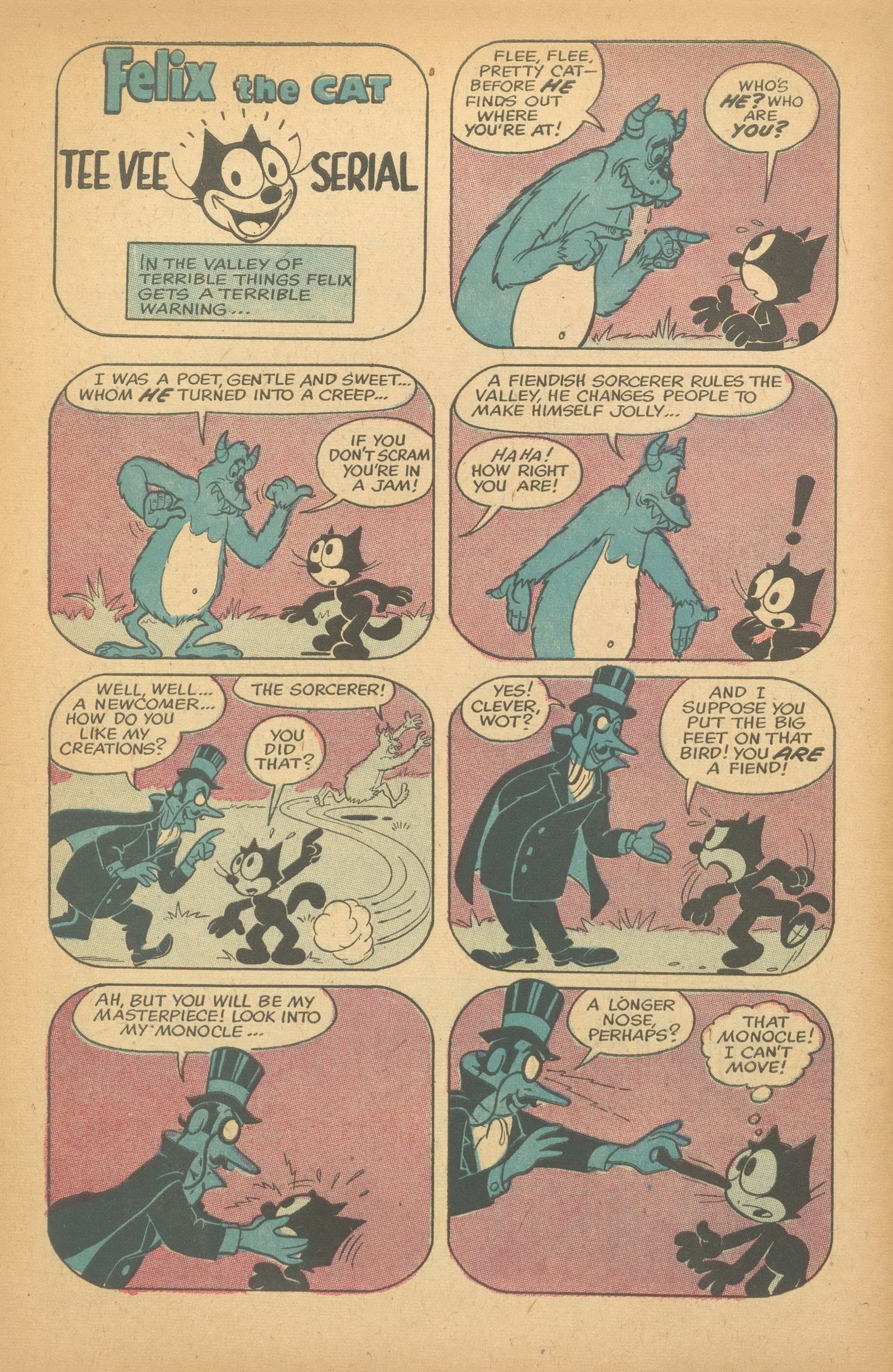 Read online Felix the Cat (1955) comic -  Issue #92 - 28