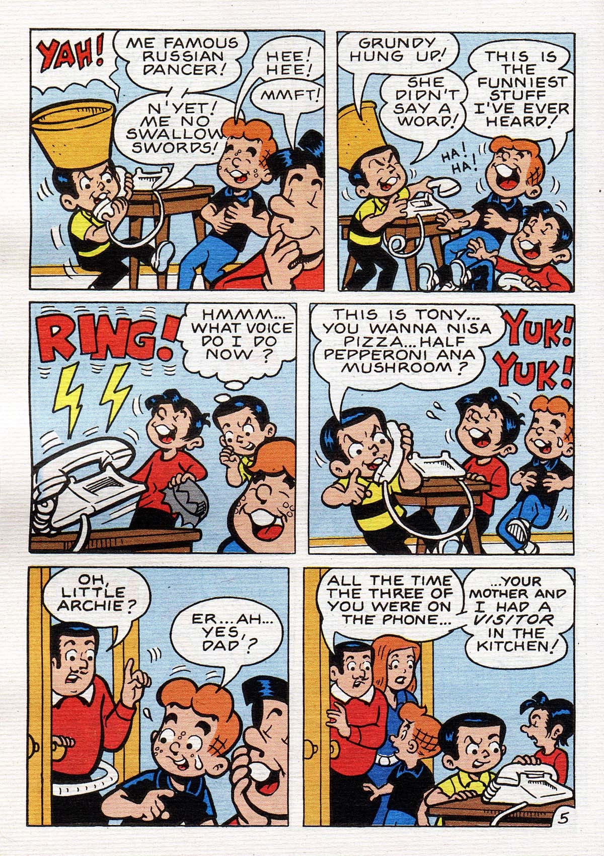 Read online Archie's Double Digest Magazine comic -  Issue #151 - 111