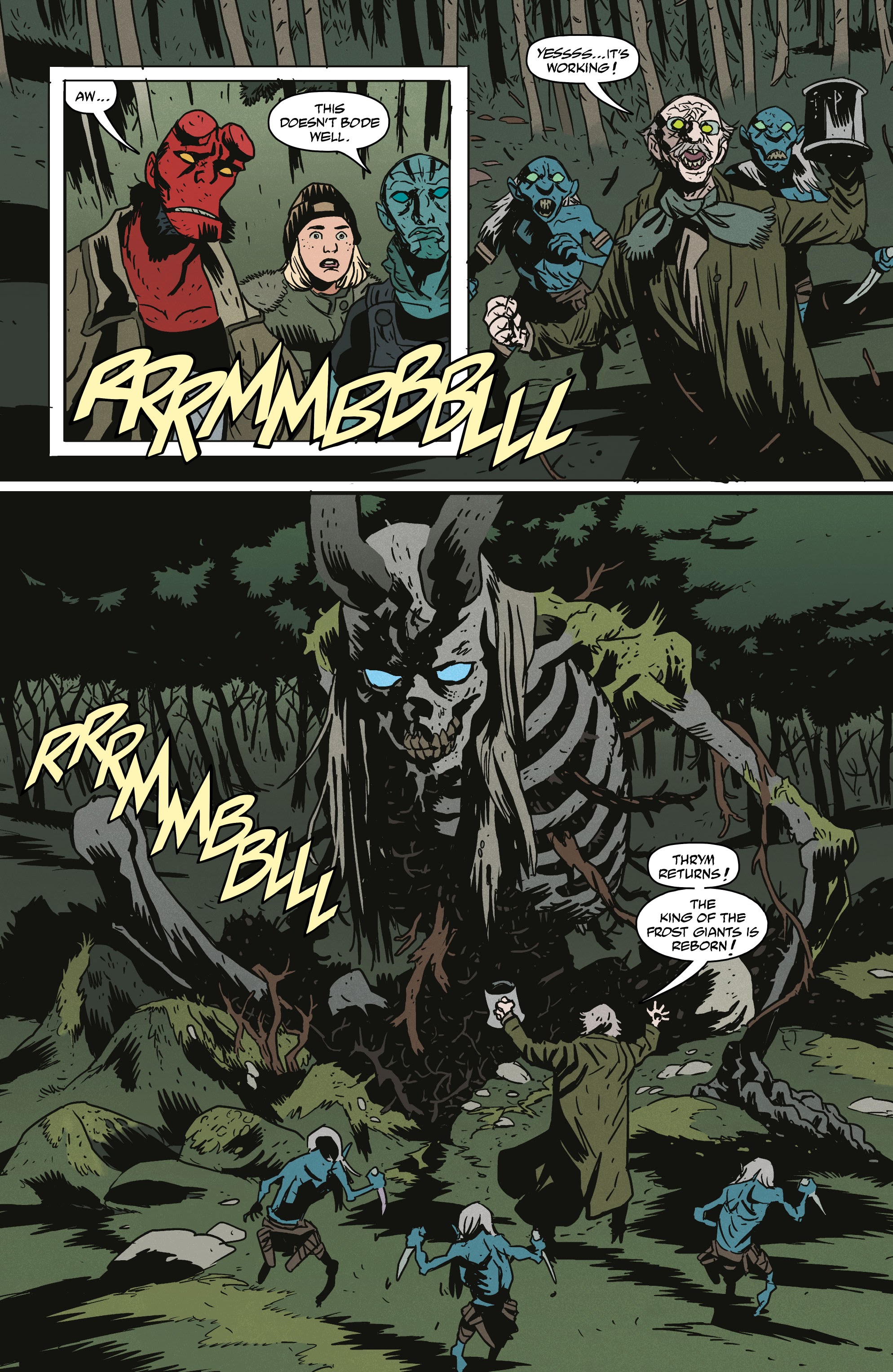Read online Hellboy: The Bones of Giants comic -  Issue #3 - 3
