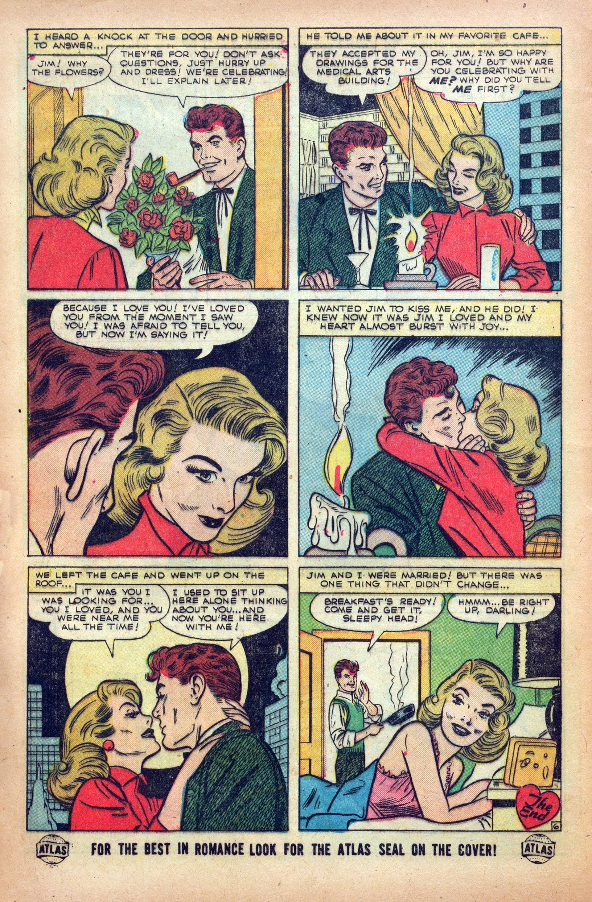 Read online Love Romances comic -  Issue #53 - 8