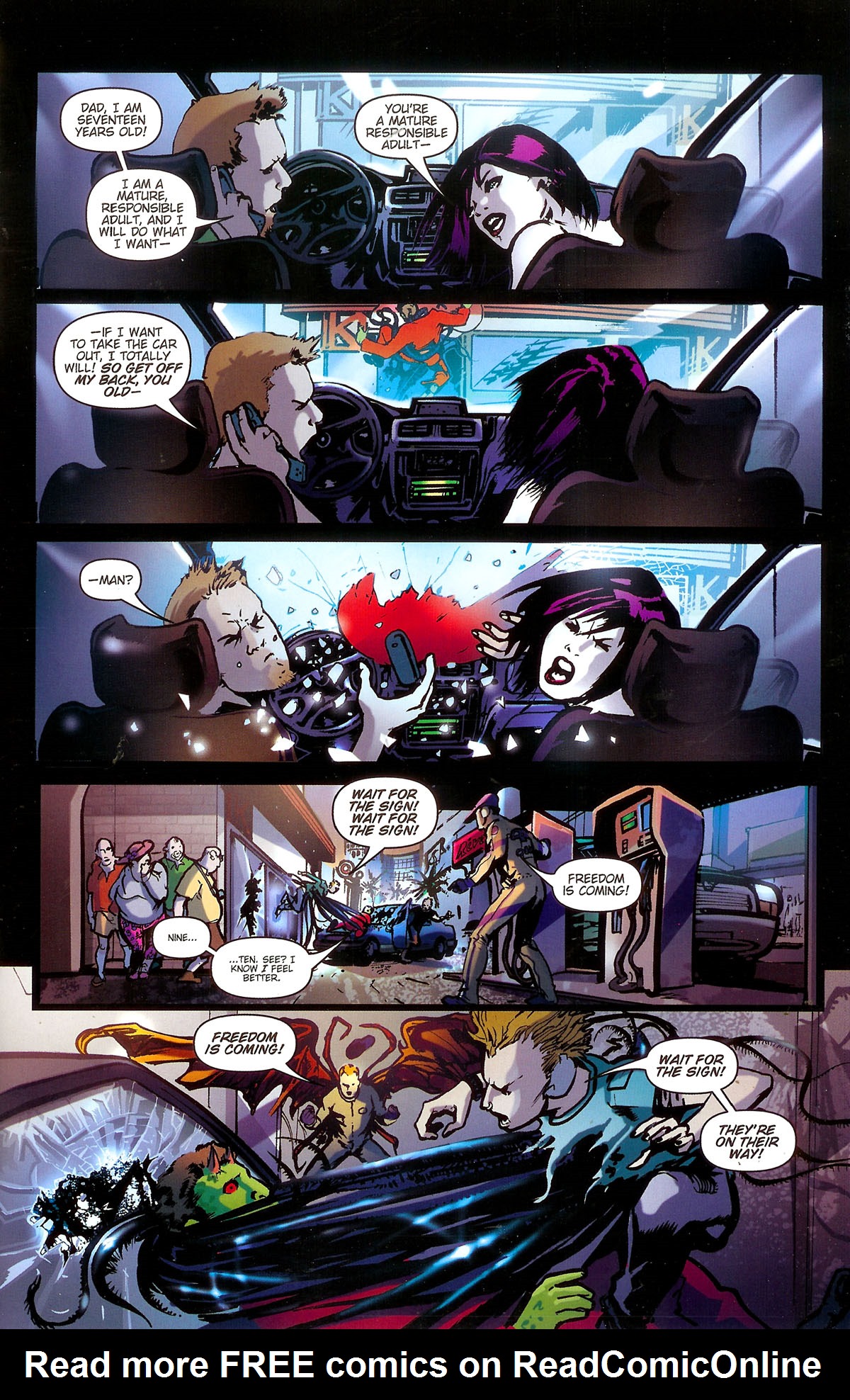 Read online Spike: Asylum comic -  Issue #4 - 11