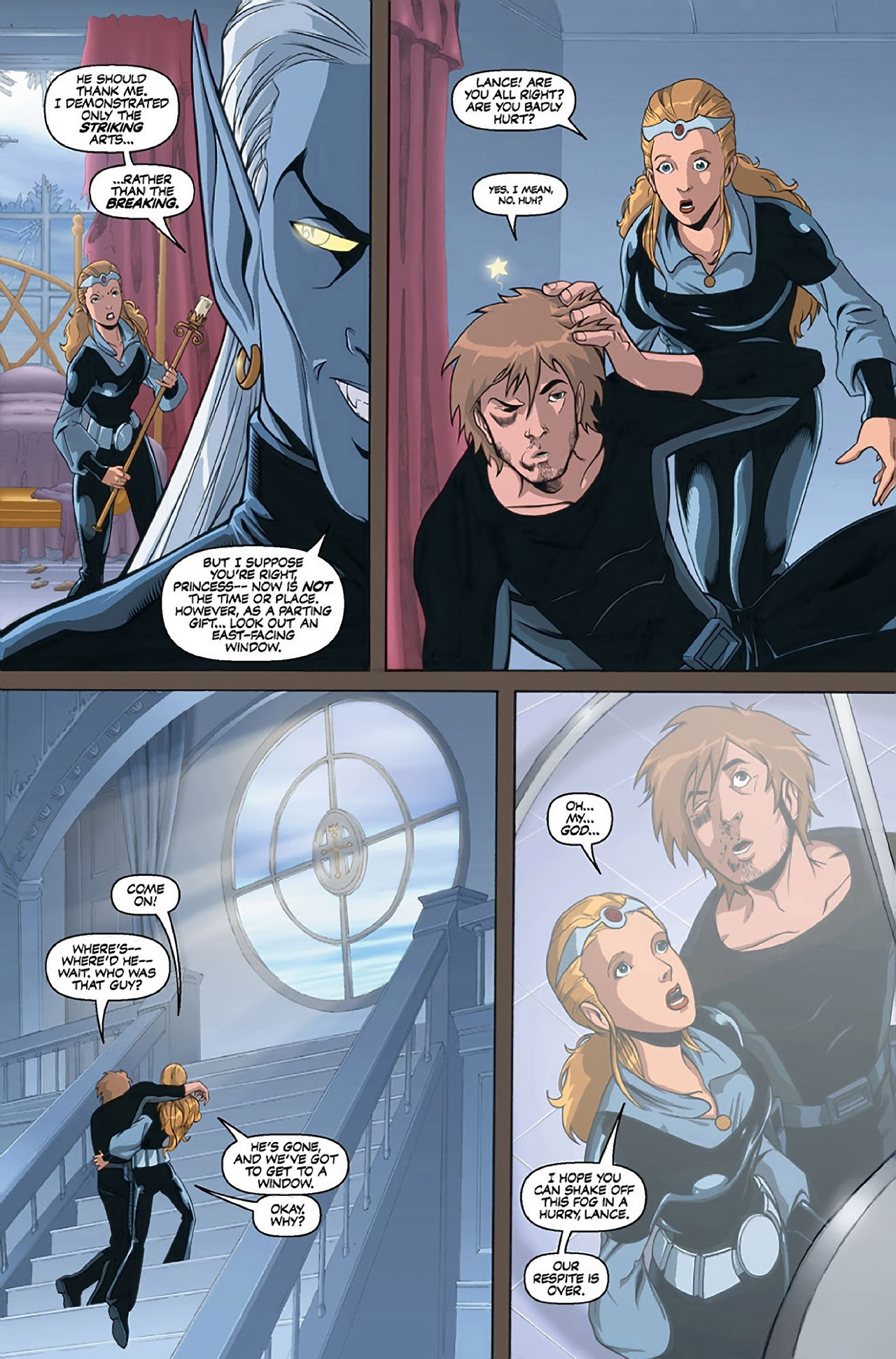 Read online Voltron: Defender of the Universe (Existed) comic -  Issue #4 - 12