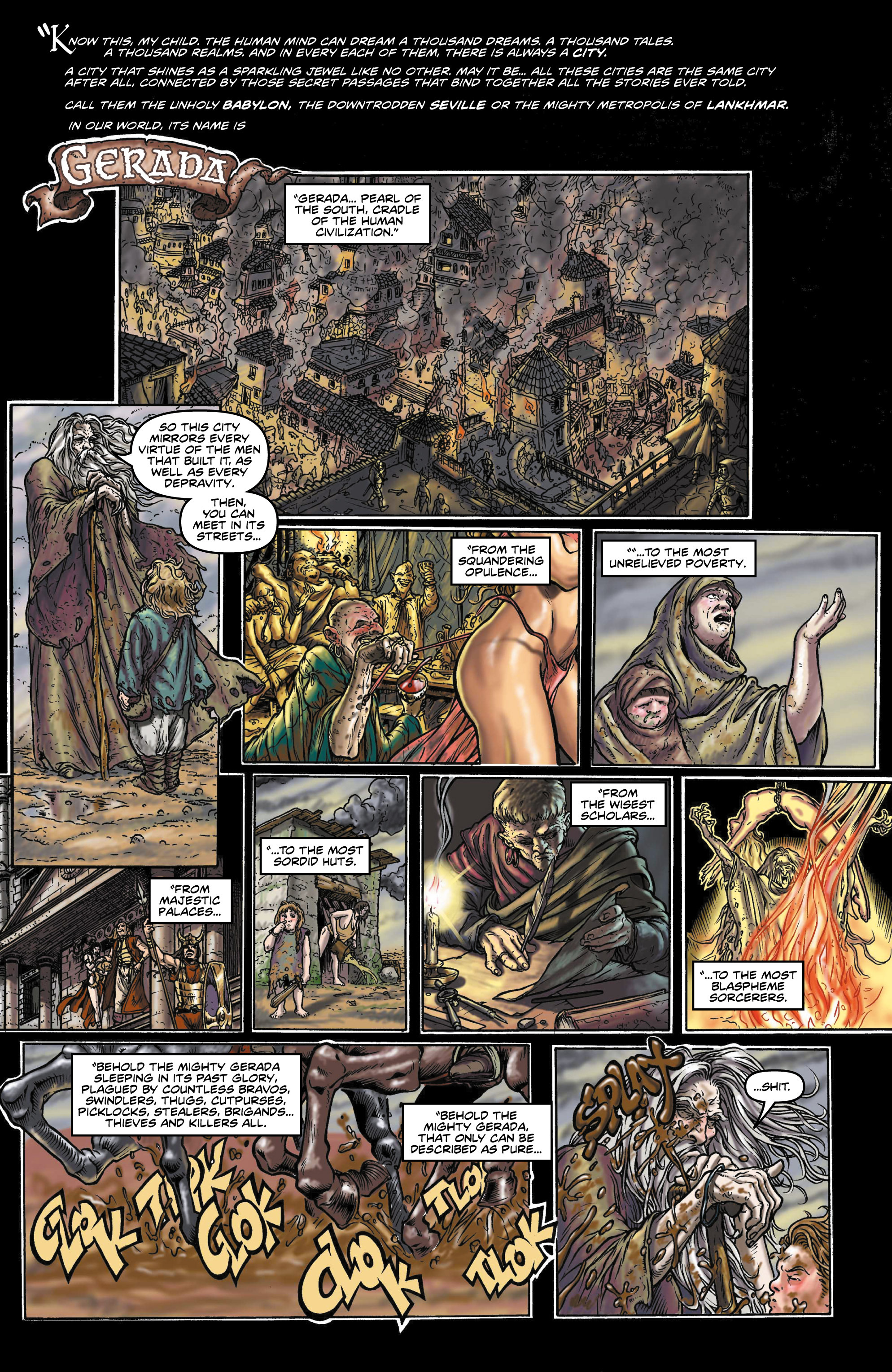 Read online Rogues!: The Burning Heart comic -  Issue #1 - 3