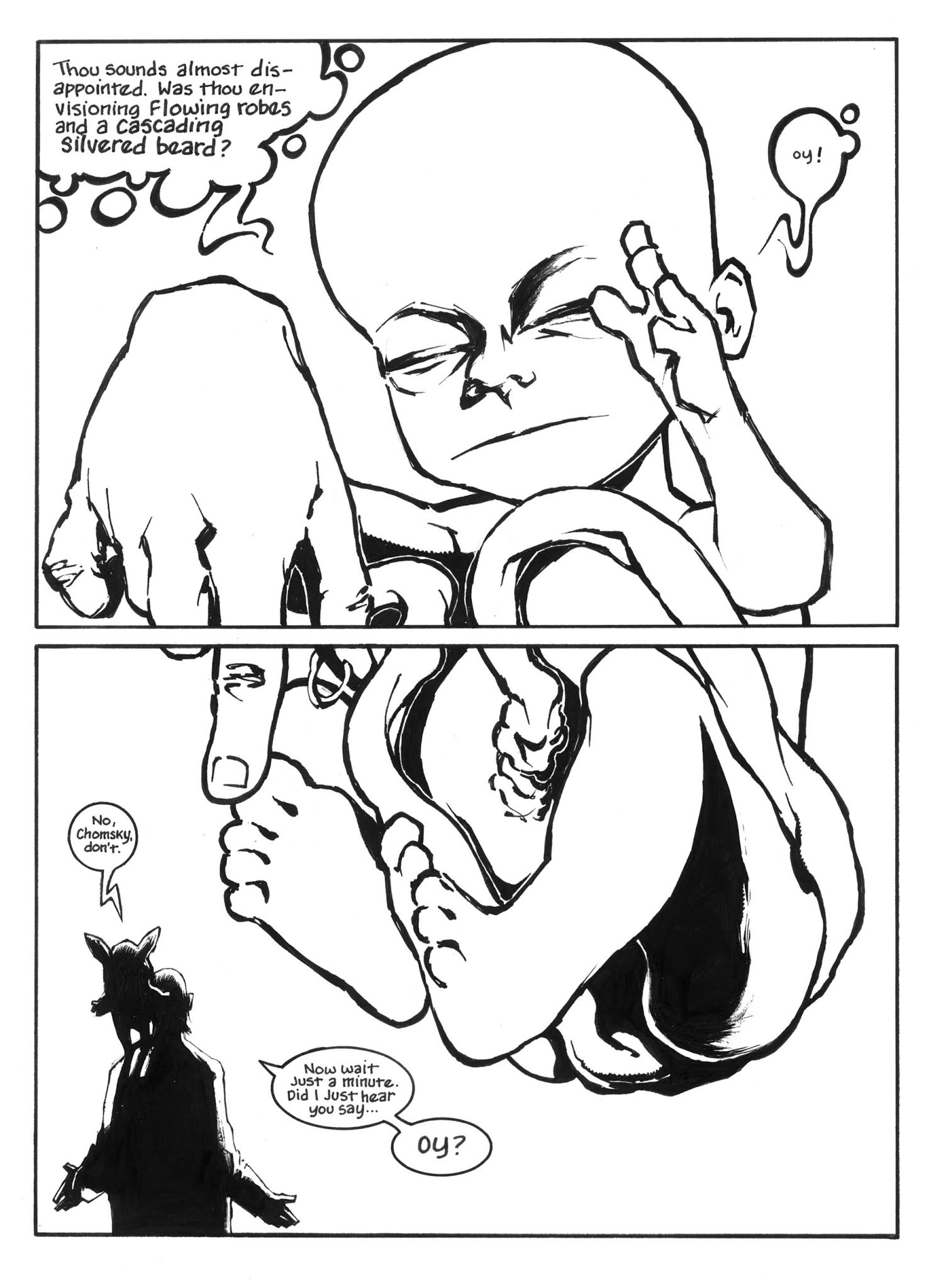 Read online Miniature Jesus comic -  Issue #5 - 4
