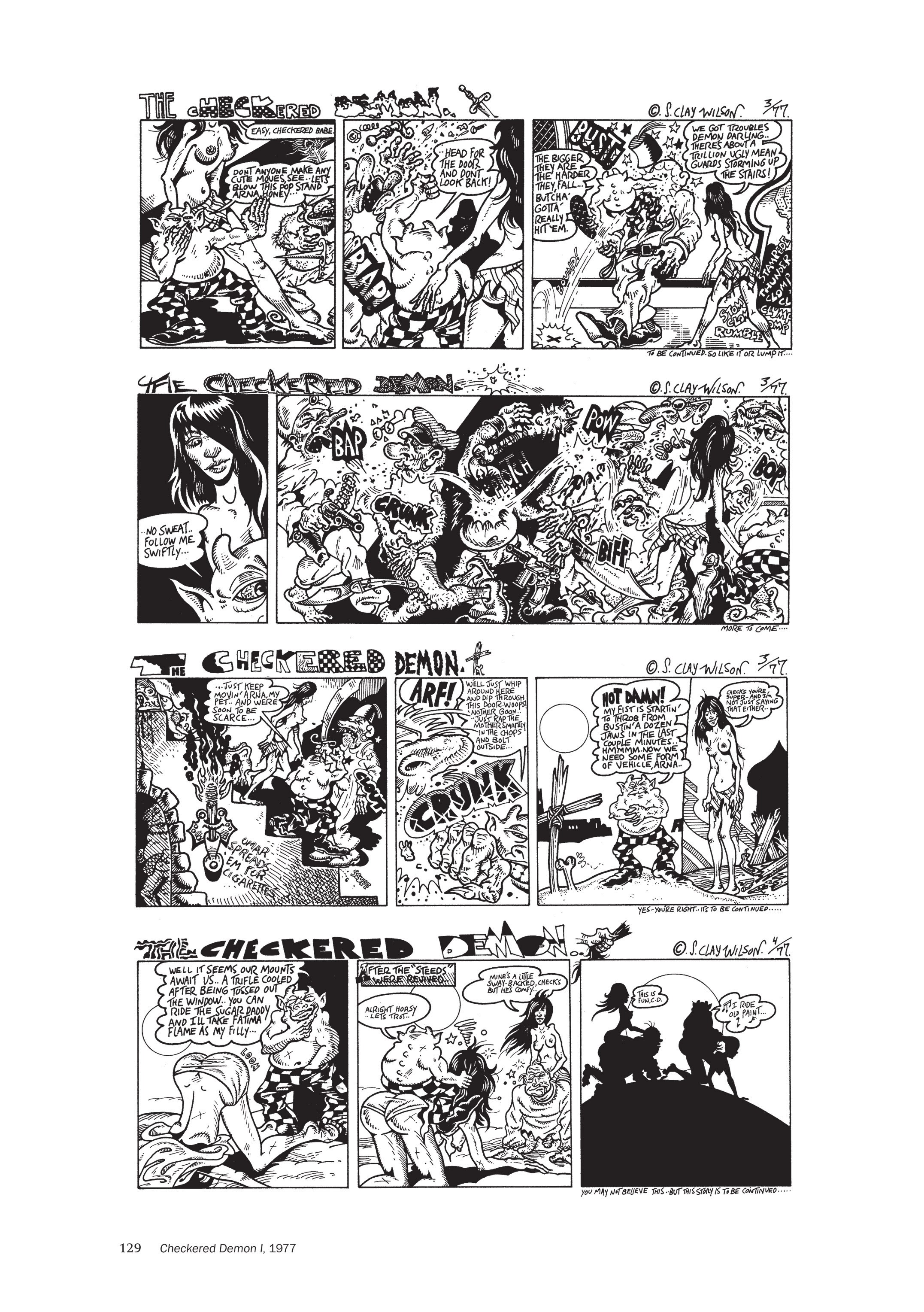Read online The Mythology of S. Clay Wilson comic -  Issue # Demons and Angels (Part 2) - 21