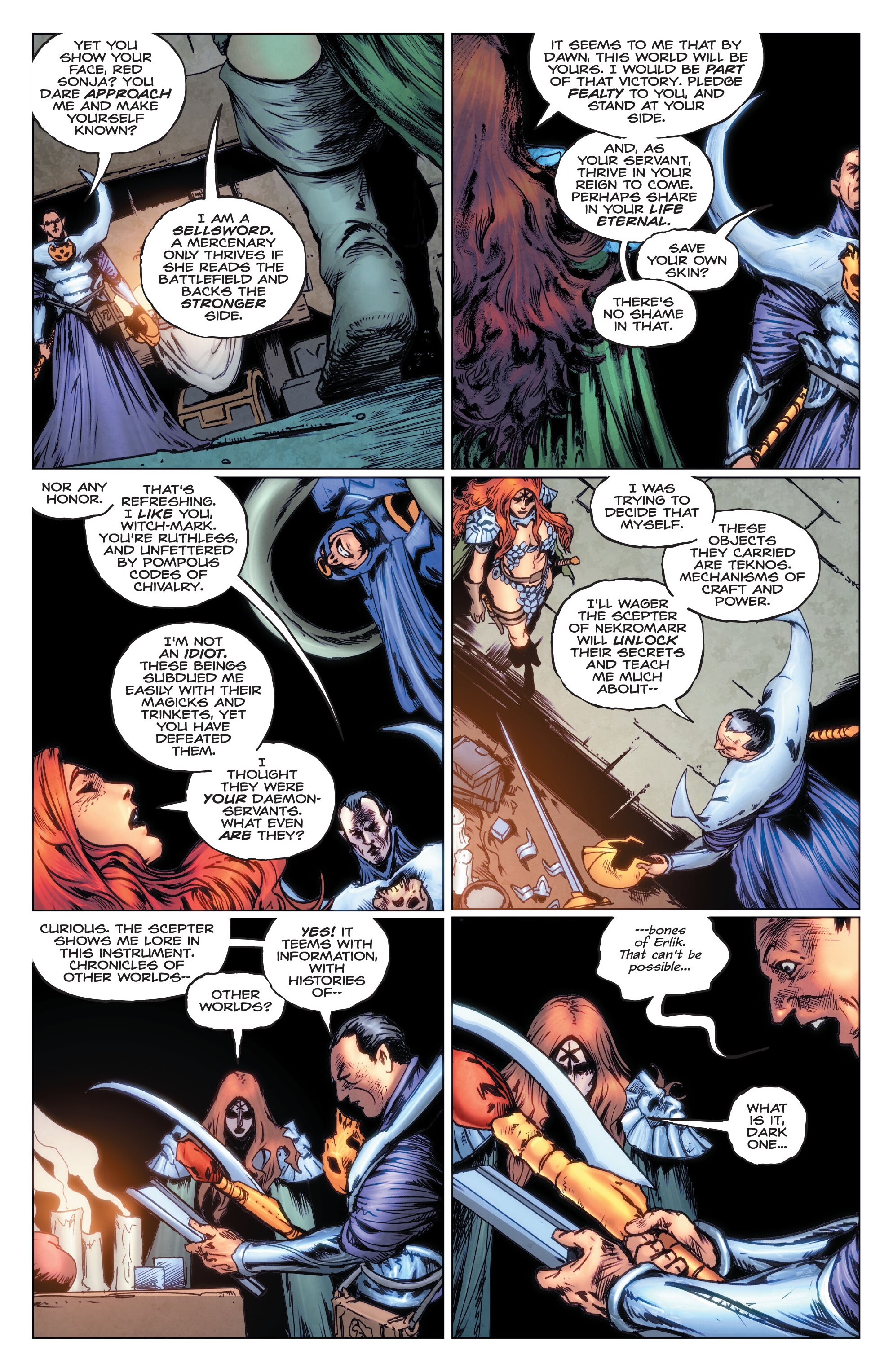 Read online Red Sonja: The Superpowers comic -  Issue # TPB (Part 1) - 56