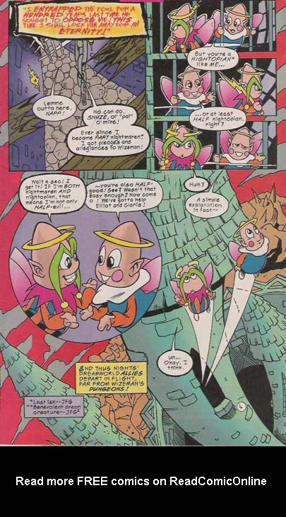 Read online NiGHTS into Dreams... comic -  Issue #3 - 6