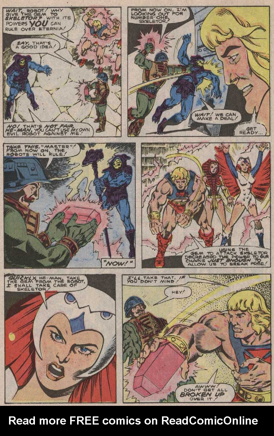 Read online Masters of the Universe (1986) comic -  Issue #10 - 17