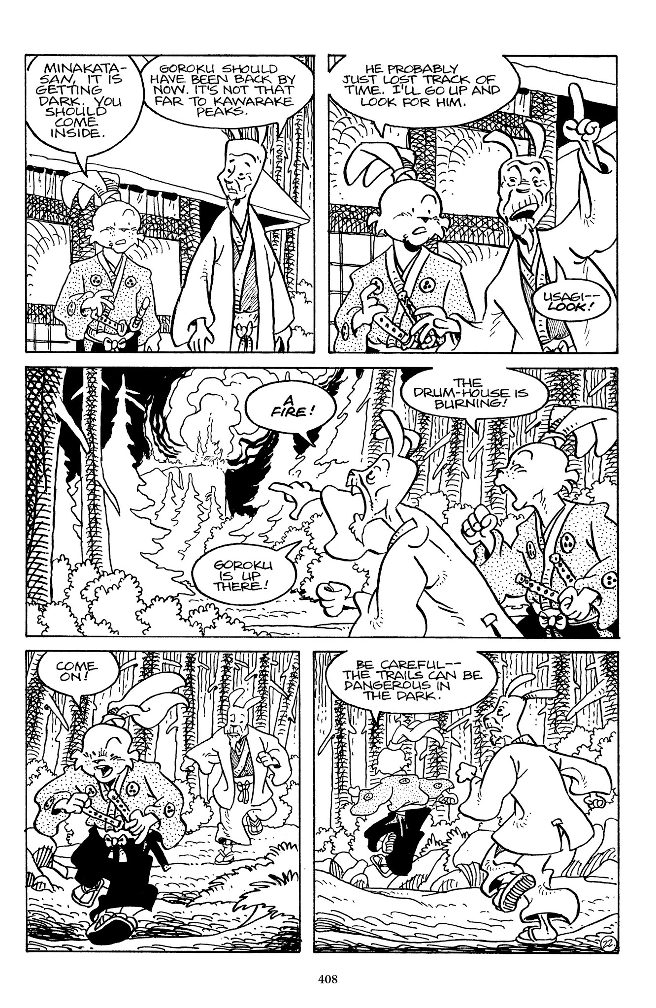 Read online The Usagi Yojimbo Saga comic -  Issue # TPB 7 - 401