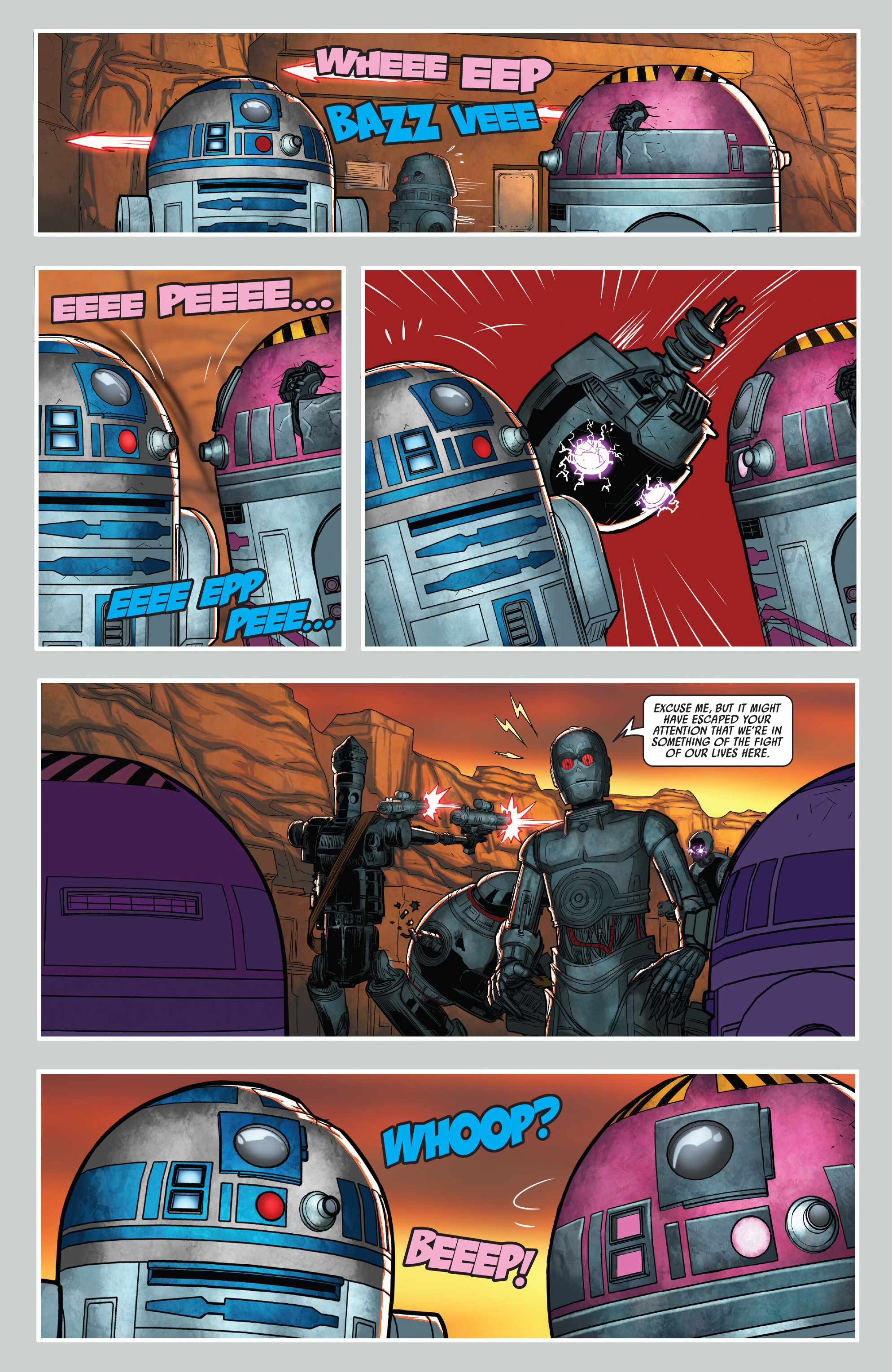 Read online Star Wars: Dark Droids - D-Squad comic -  Issue #4 - 5