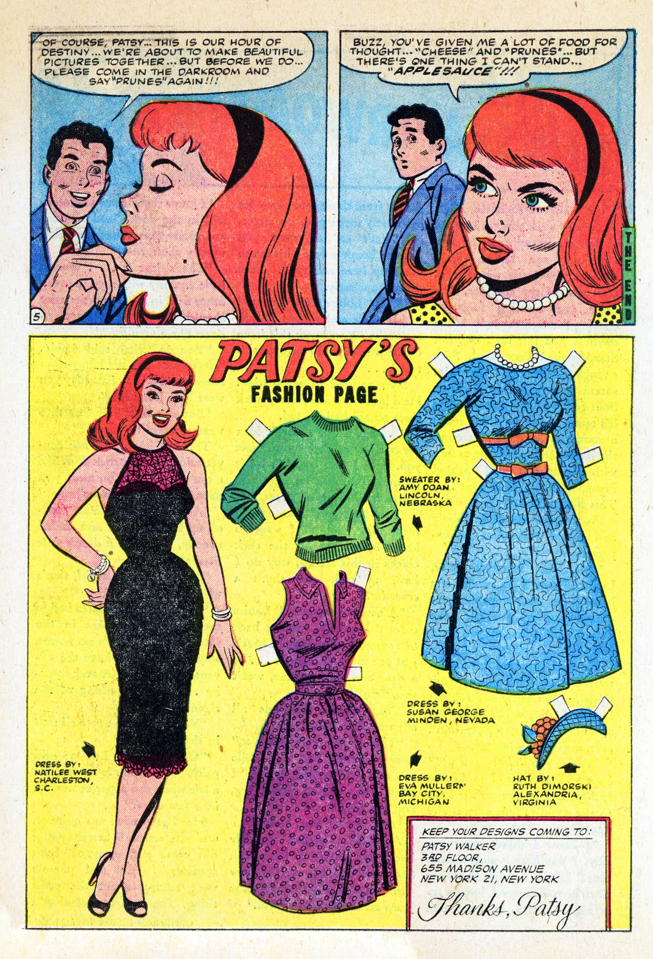 Read online Patsy Walker comic -  Issue #70 - 7