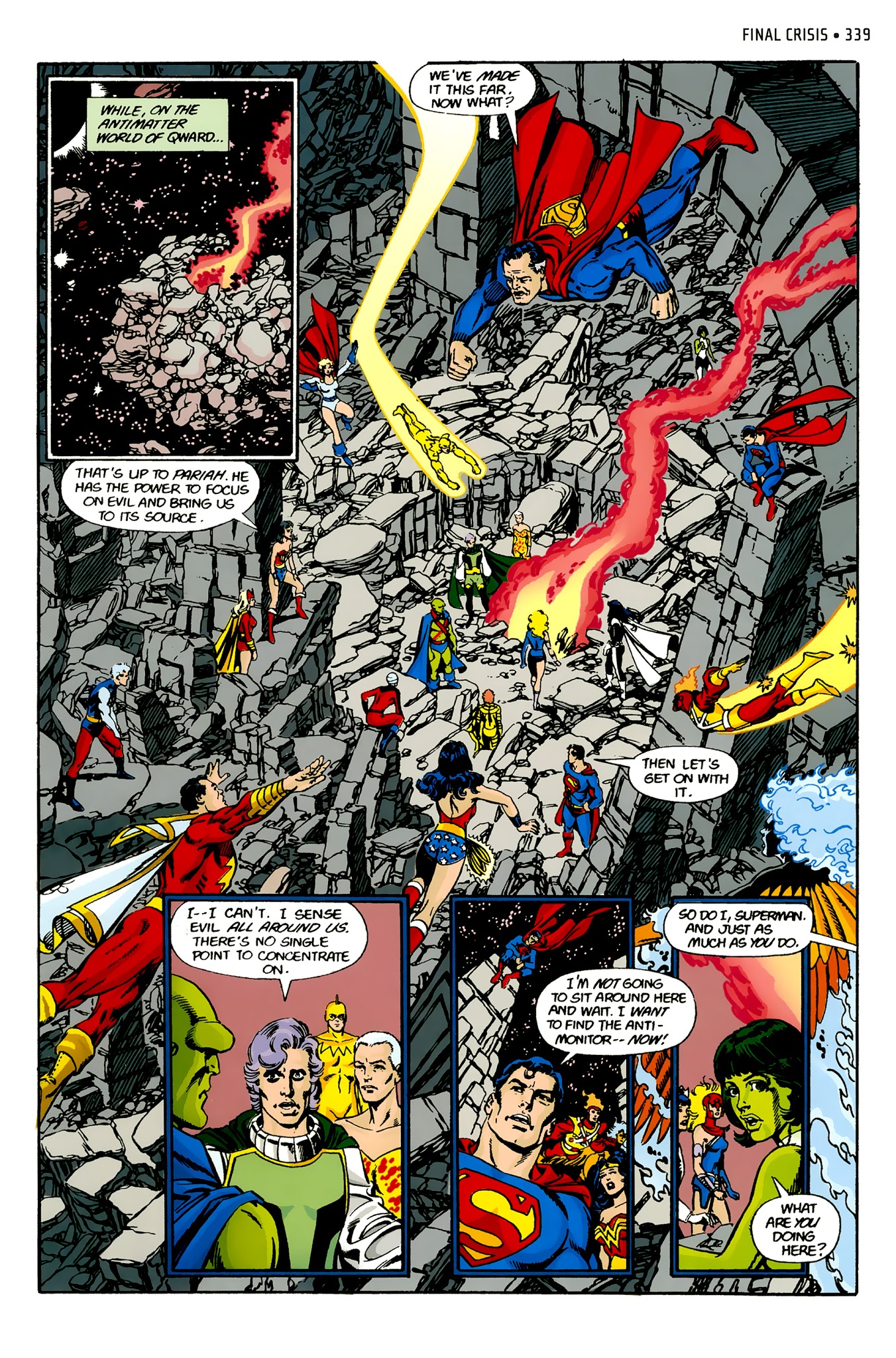 Read online Crisis on Infinite Earths (1985) comic -  Issue # _Absolute Edition 2 - 140