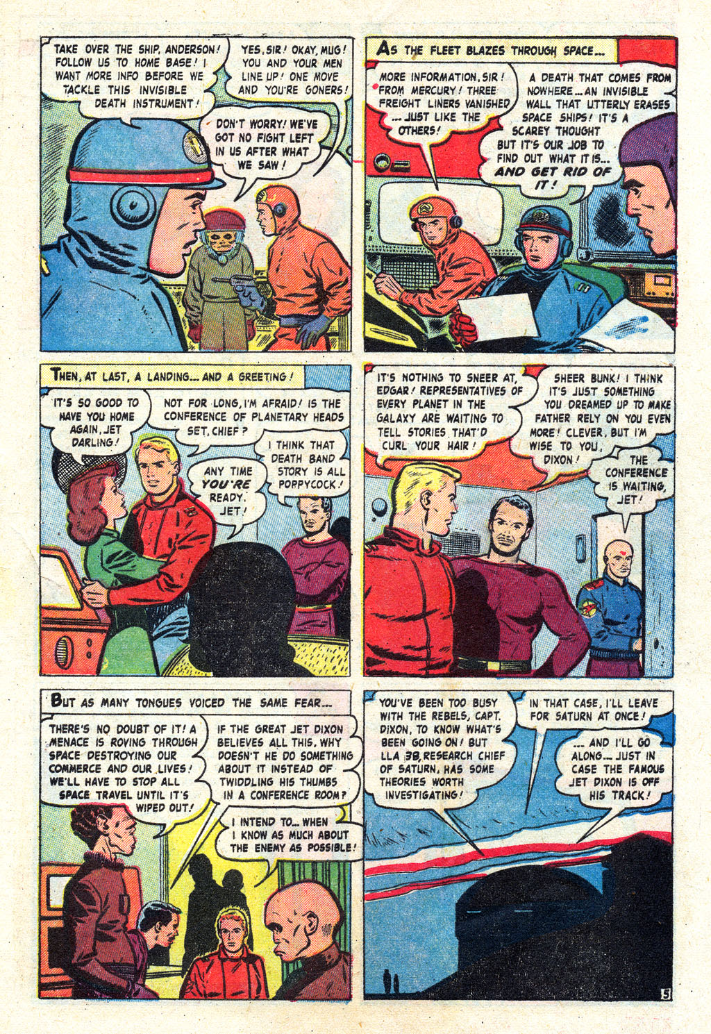 Read online Space Squadron comic -  Issue #1 - 7