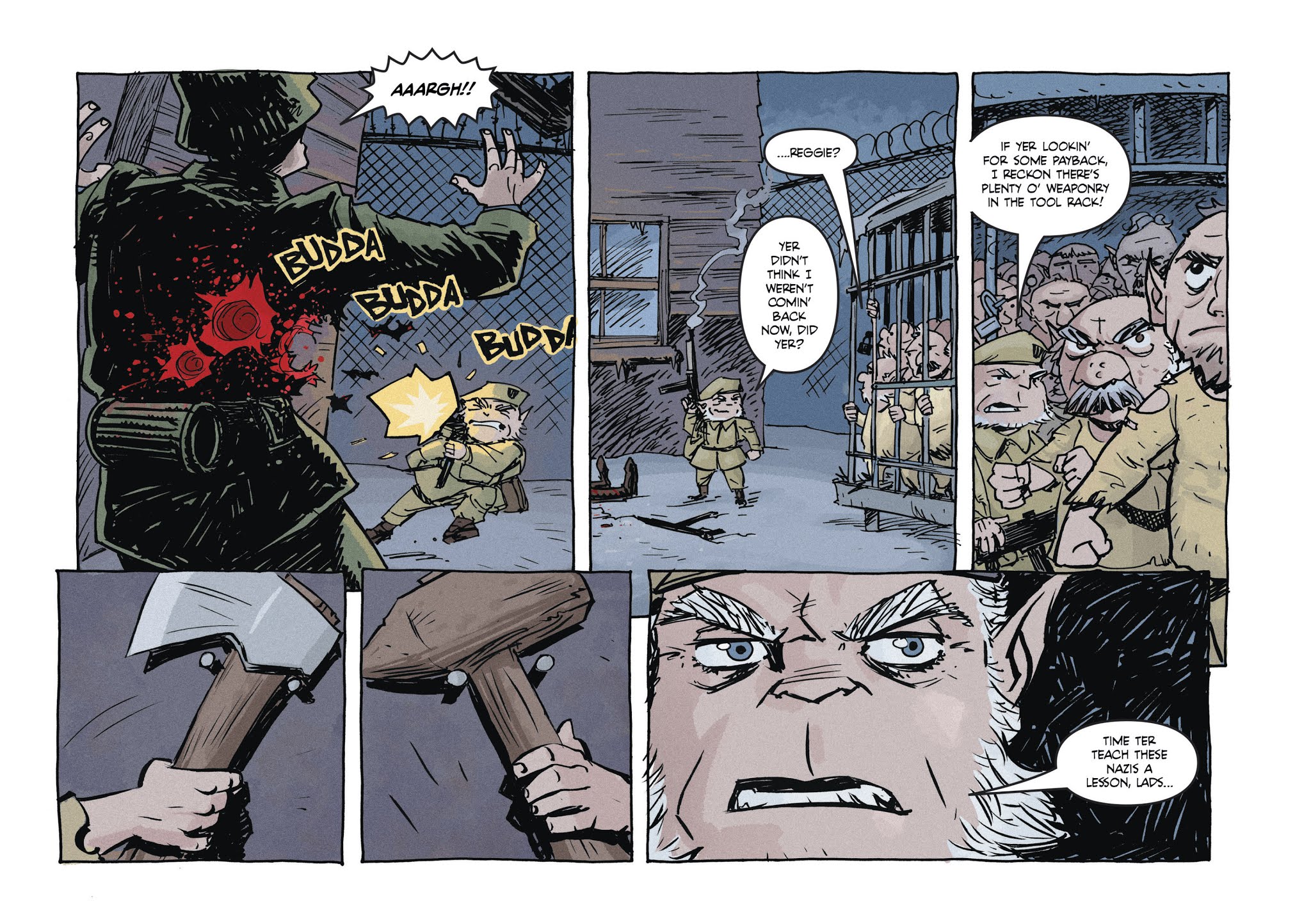 Read online Santa Claus vs. The Nazis comic -  Issue # TPB - 60