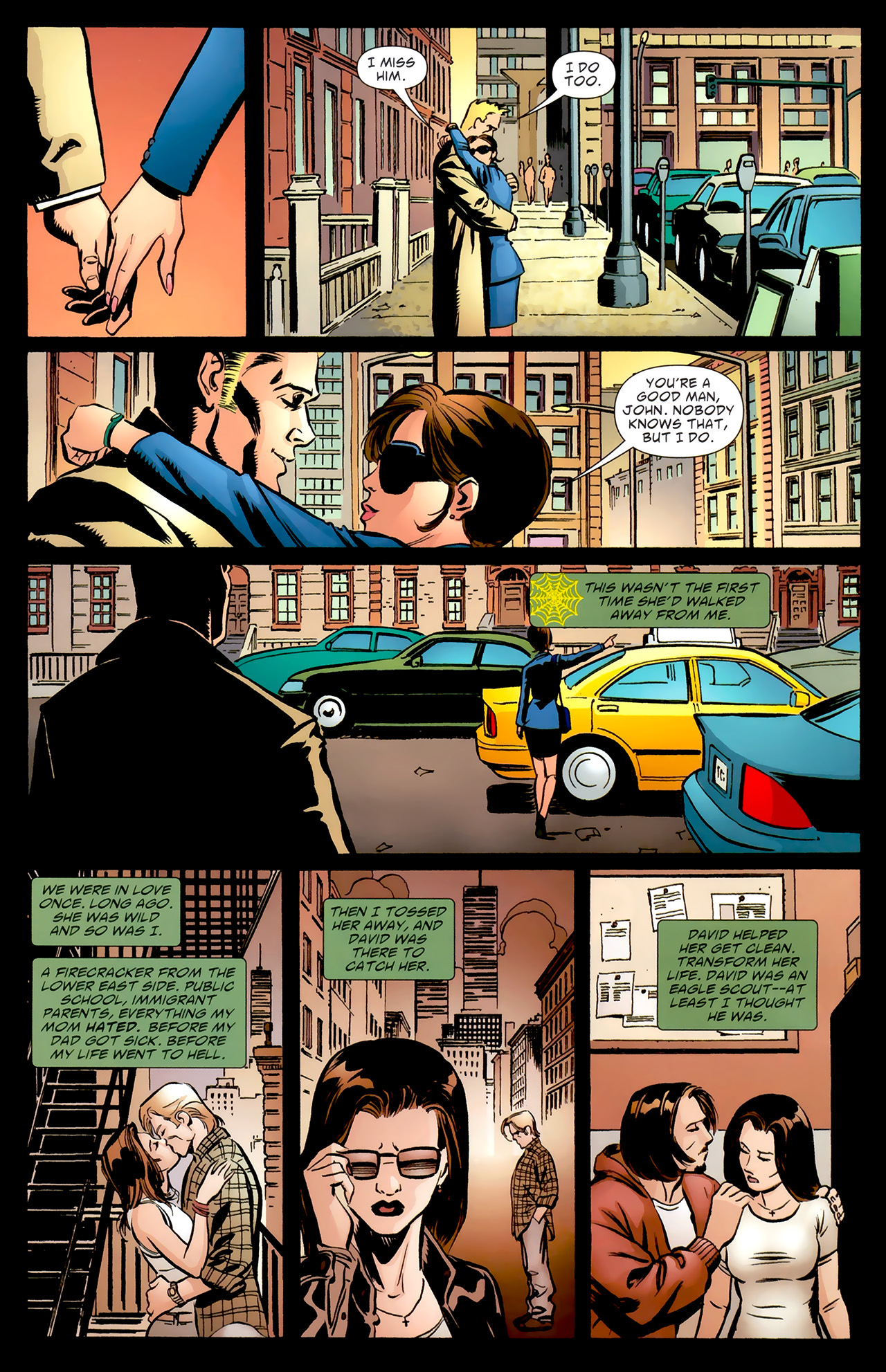 Read online The Web comic -  Issue #1 - 9