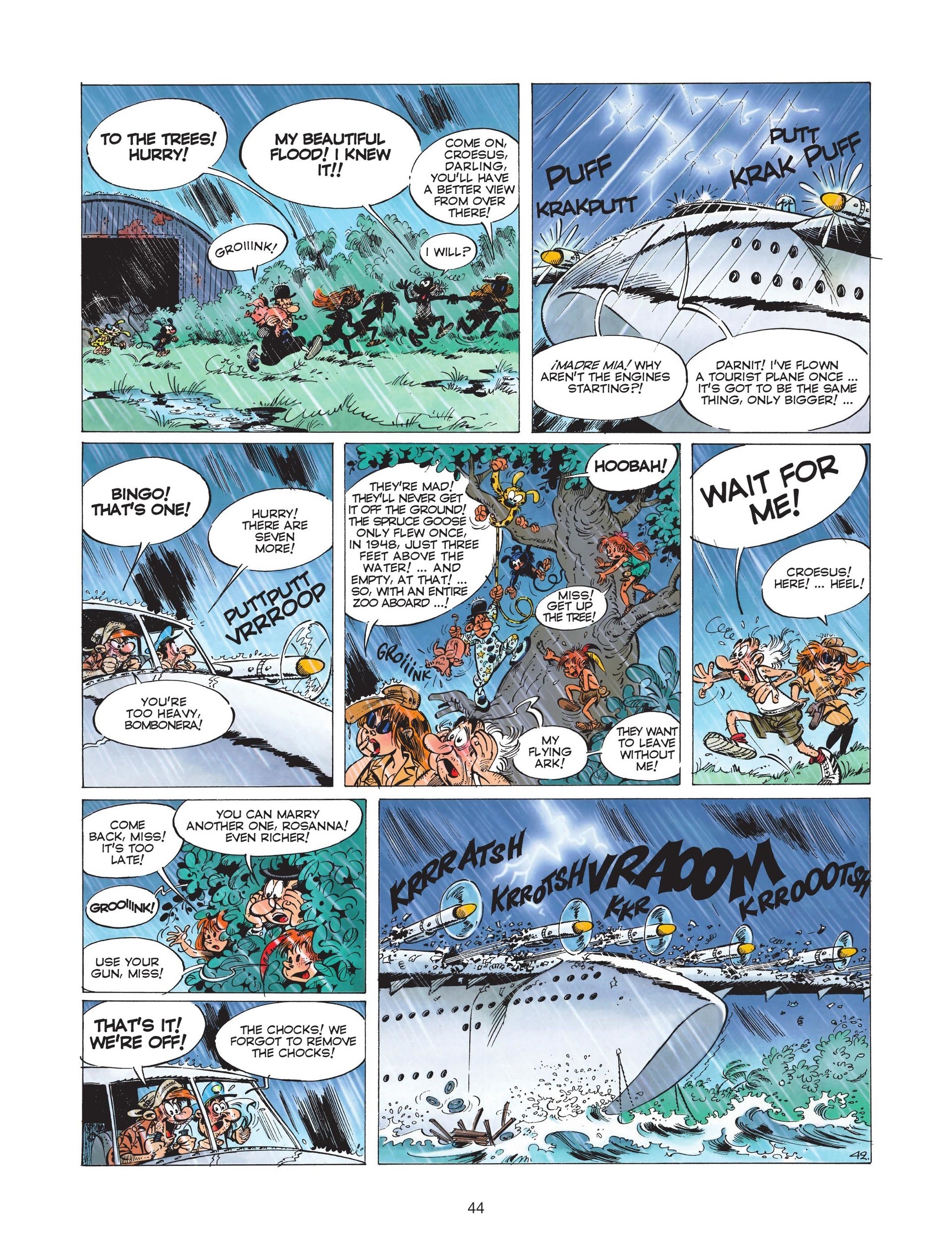 Read online Marsupilami comic -  Issue #6 - 46