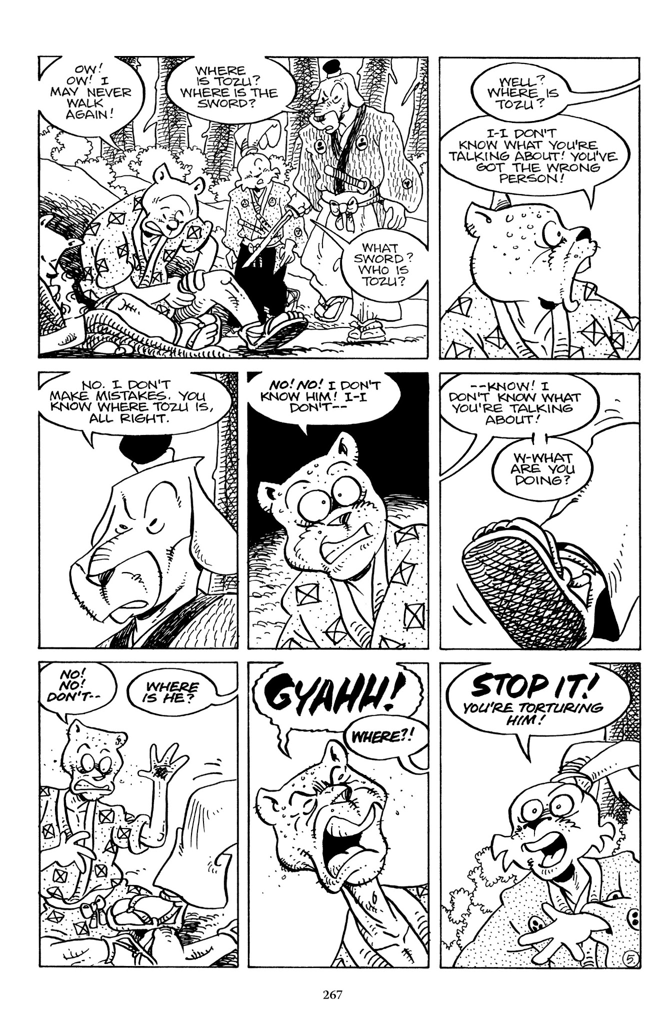 Read online The Usagi Yojimbo Saga comic -  Issue # TPB 7 - 262