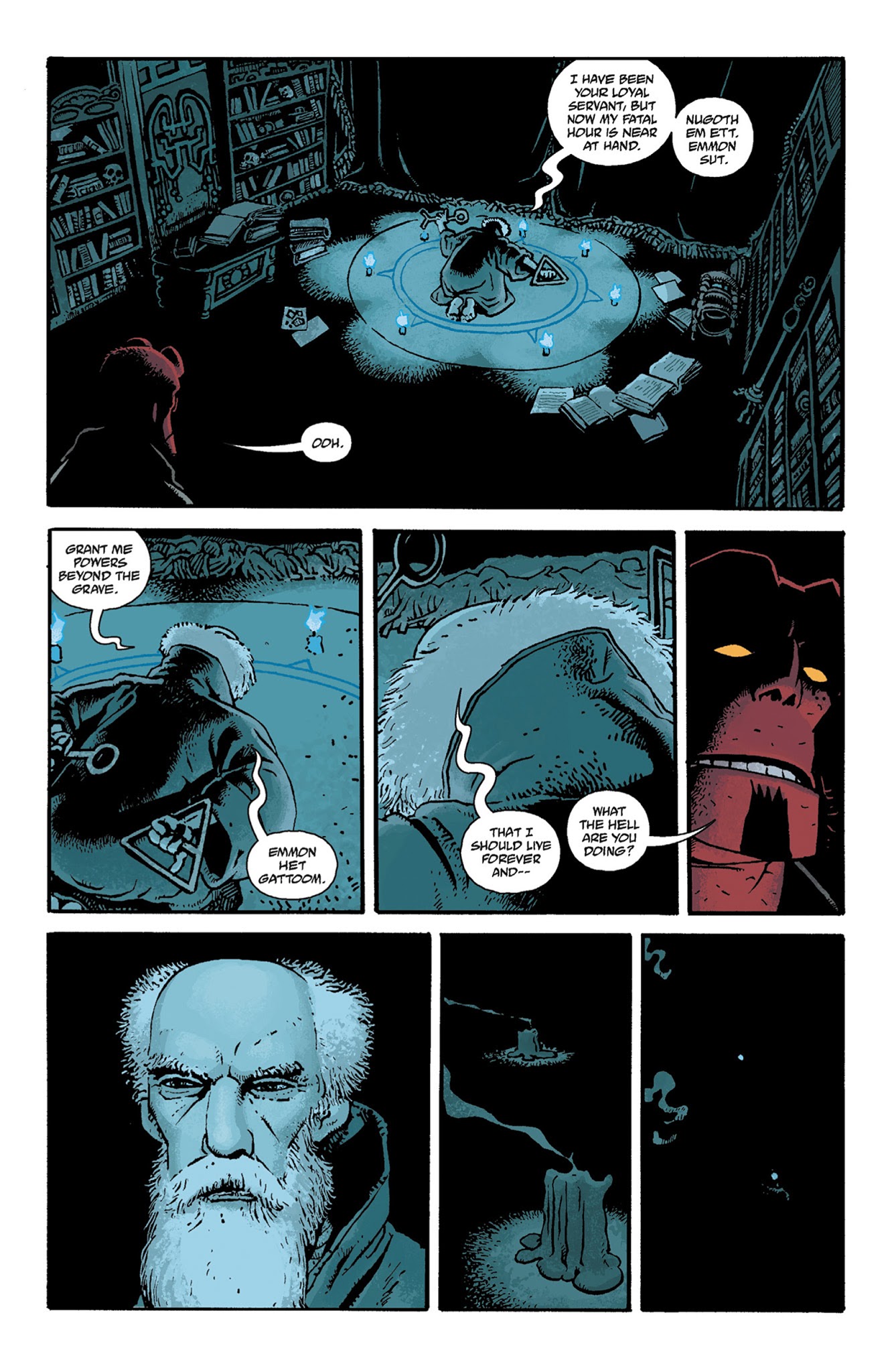 Read online Hellboy: The Bride Of Hell  and Others comic -  Issue # TPB - 52