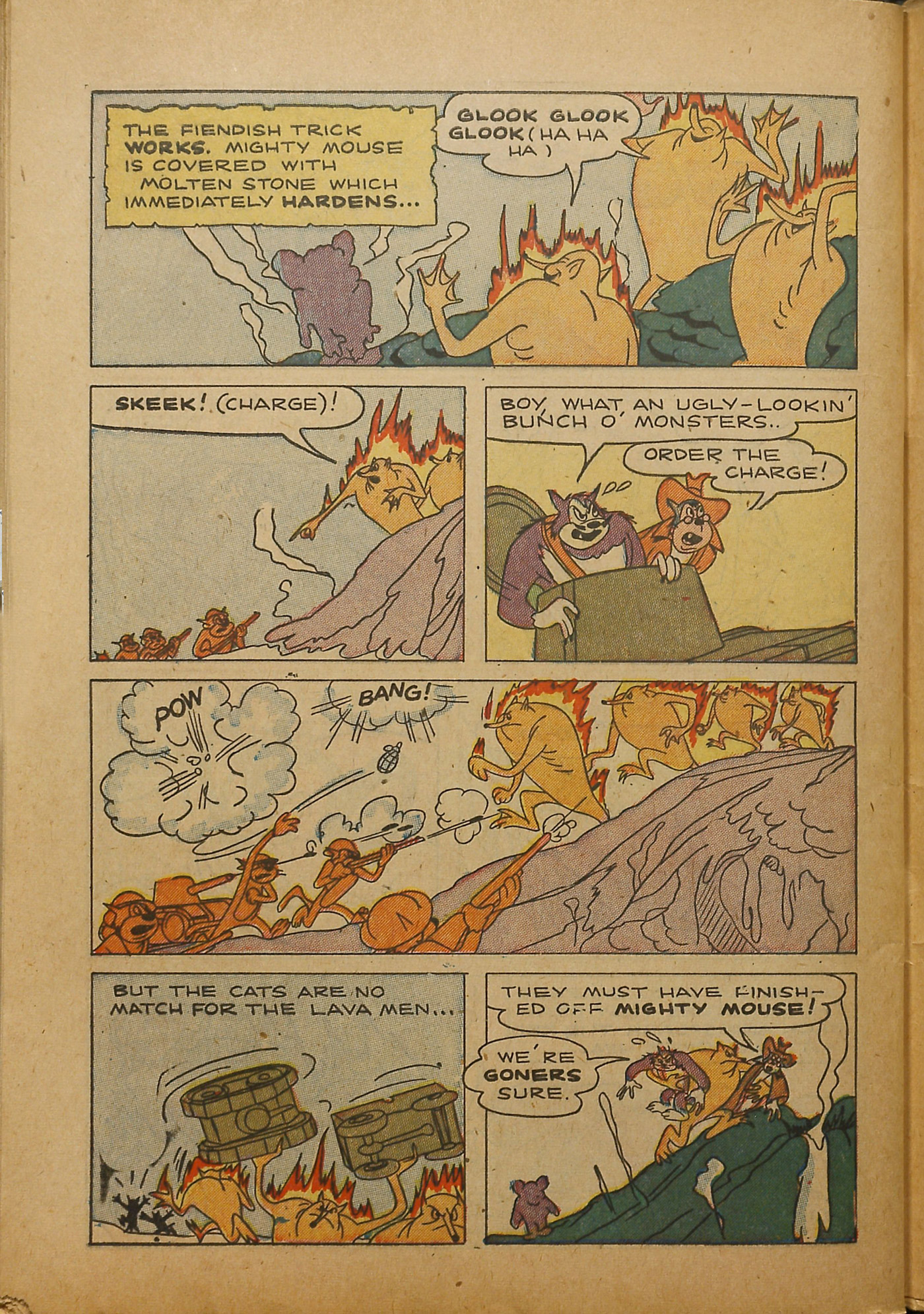 Read online Paul Terry's Mighty Mouse Comics comic -  Issue #40 - 92