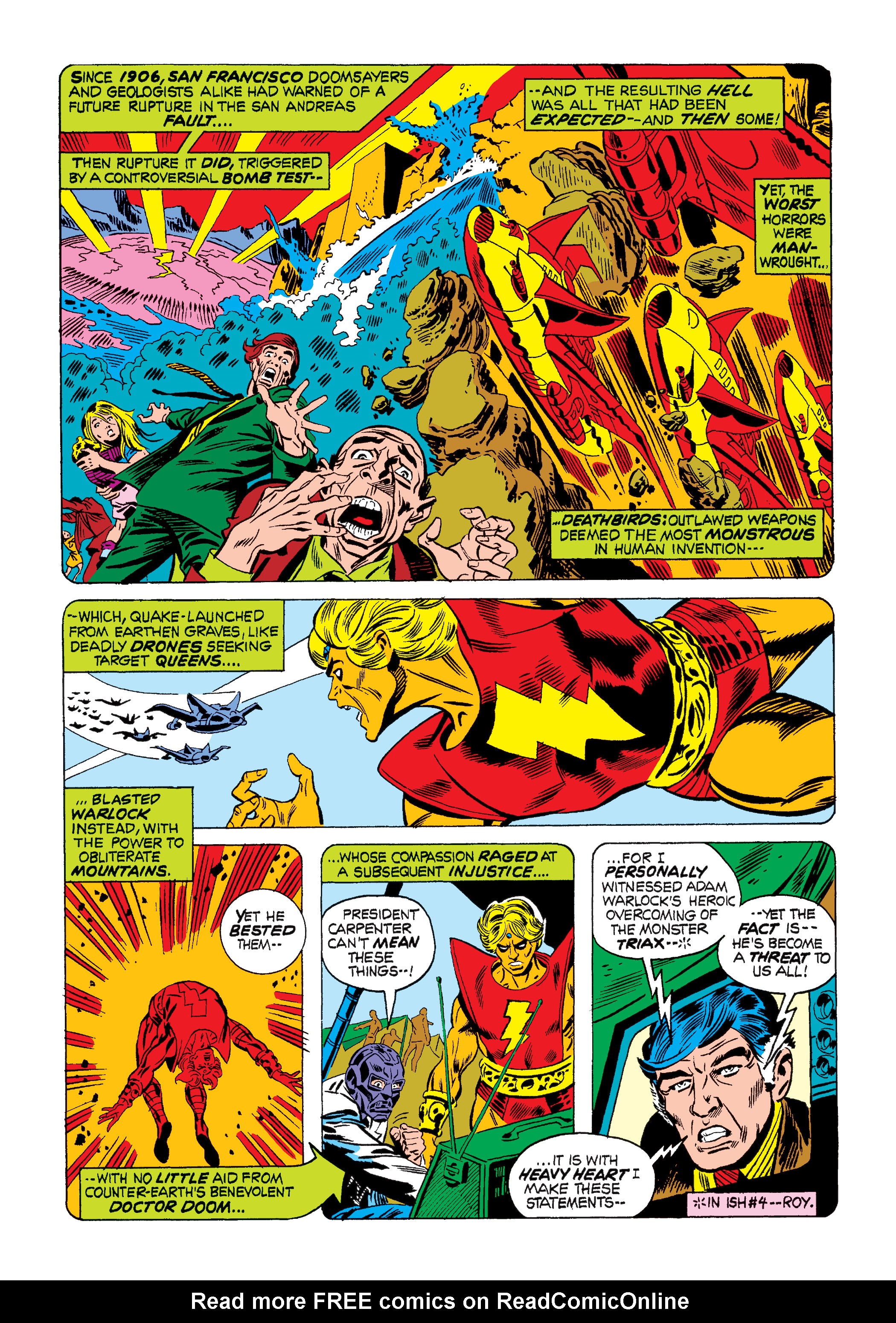 Read online Marvel Masterworks: Warlock comic -  Issue # TPB 1 (Part 2) - 62