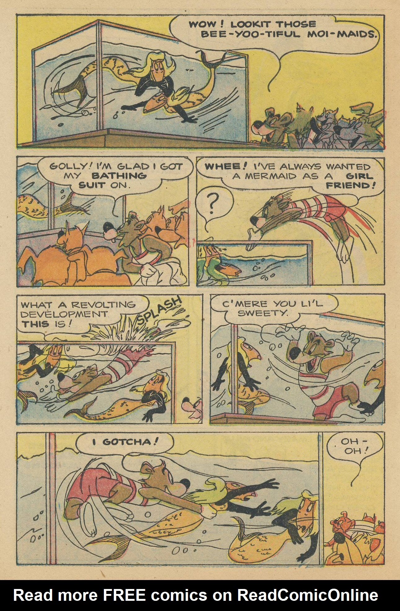 Read online Paul Terry's Mighty Mouse Comics comic -  Issue #45 - 72