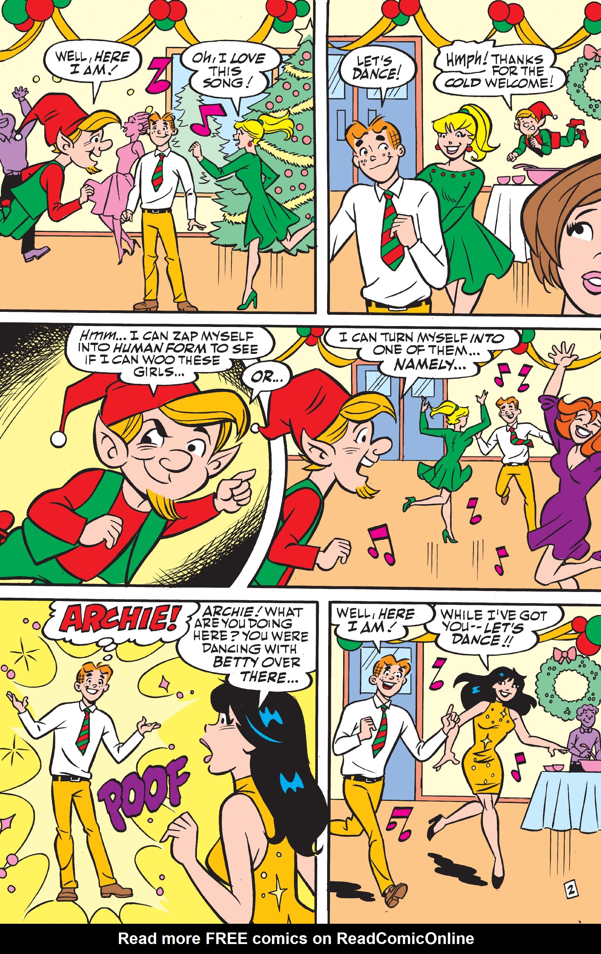 Read online Archie Christmas Spectacular (2021) comic -  Issue # Full - 4