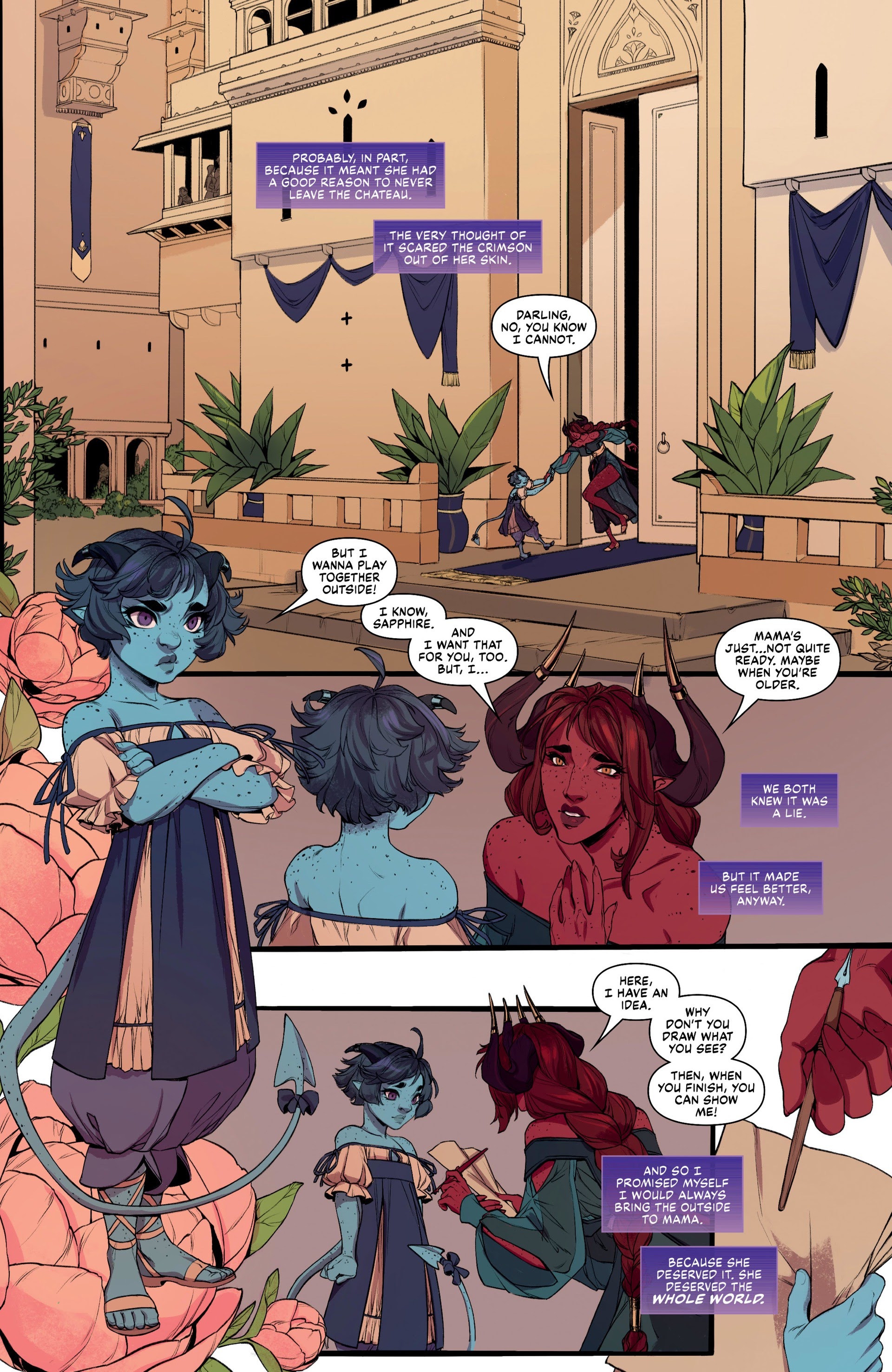 Read online Critical Role: The Mighty Nein Origins–Jester Lavorre comic -  Issue # Full - 13