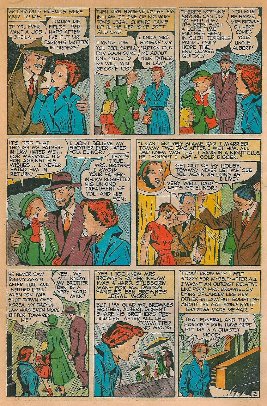 Read online Girl Comics (1949) comic -  Issue #6 - 19
