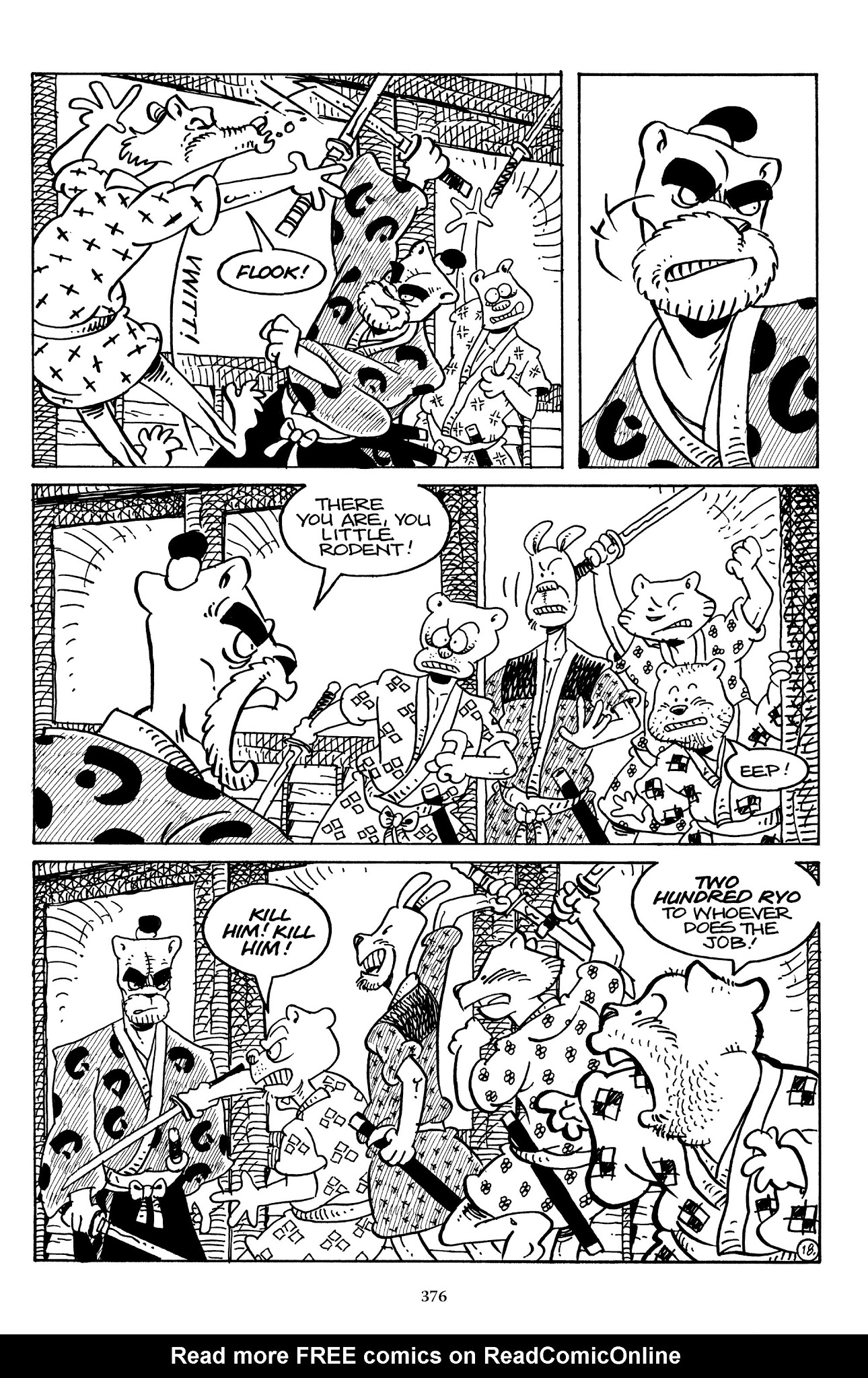 Read online The Usagi Yojimbo Saga comic -  Issue # TPB 7 - 371