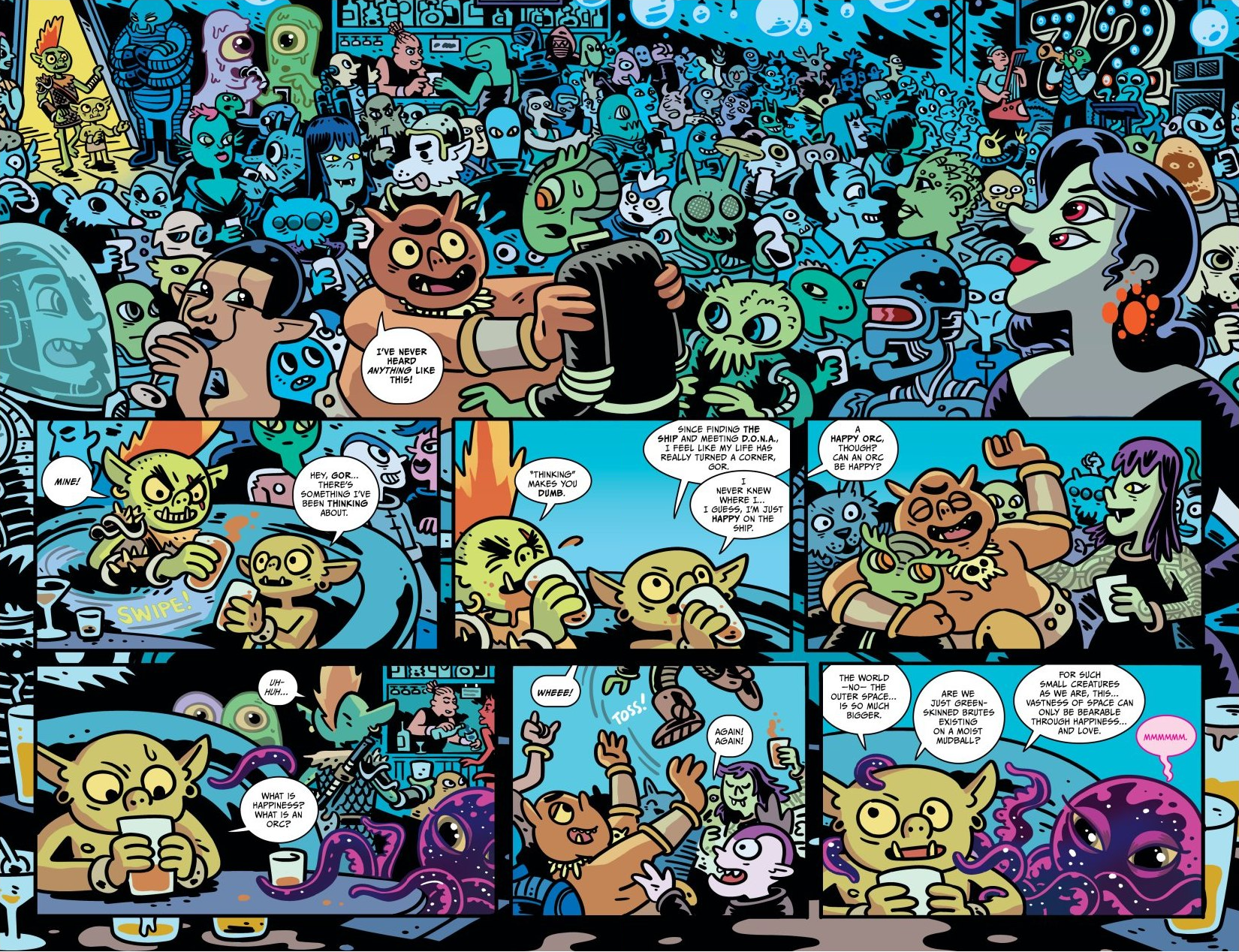 Read online Orcs in Space comic -  Issue # TPB - 32