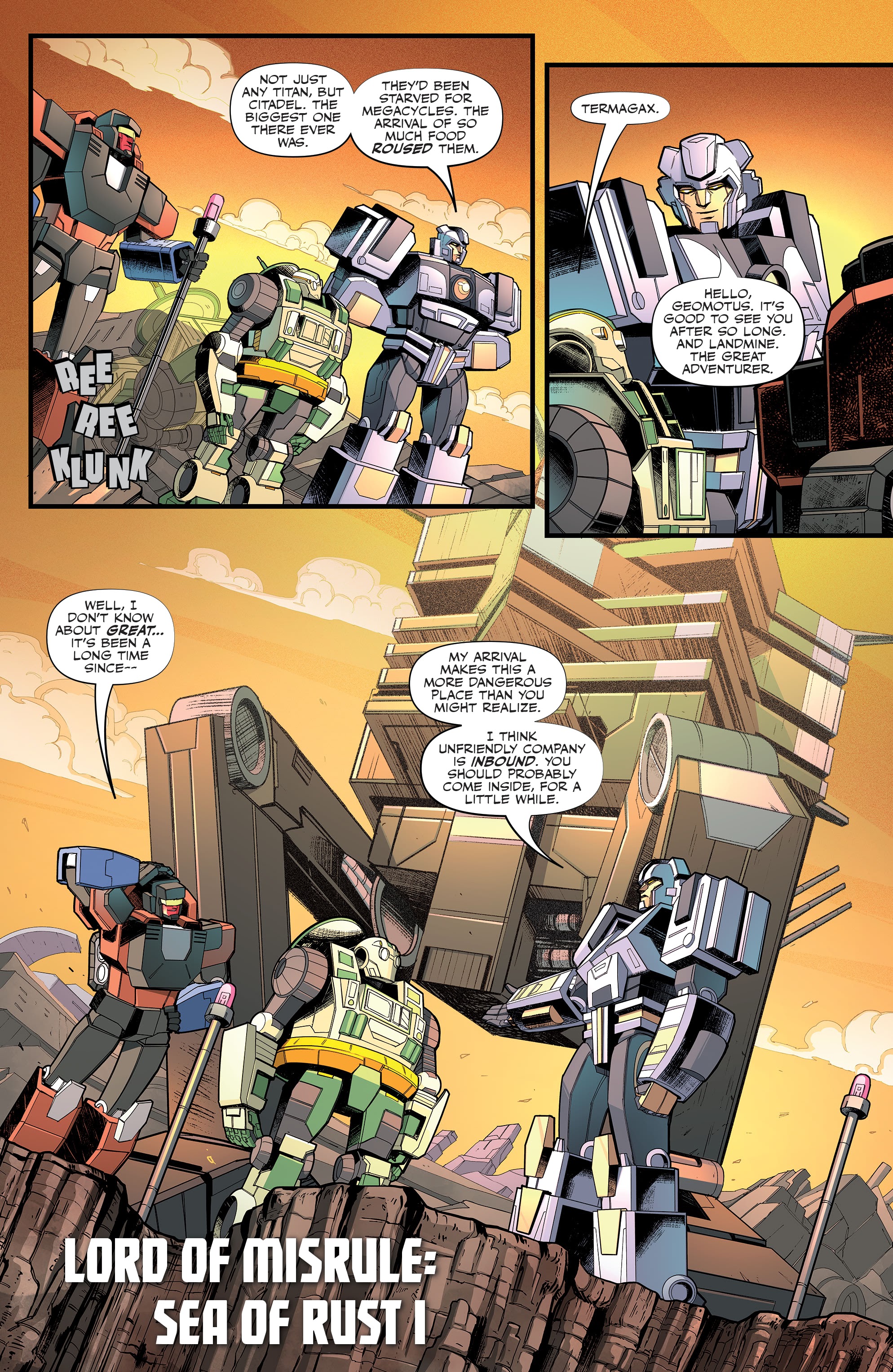 Read online Transformers (2019) comic -  Issue #34 - 6