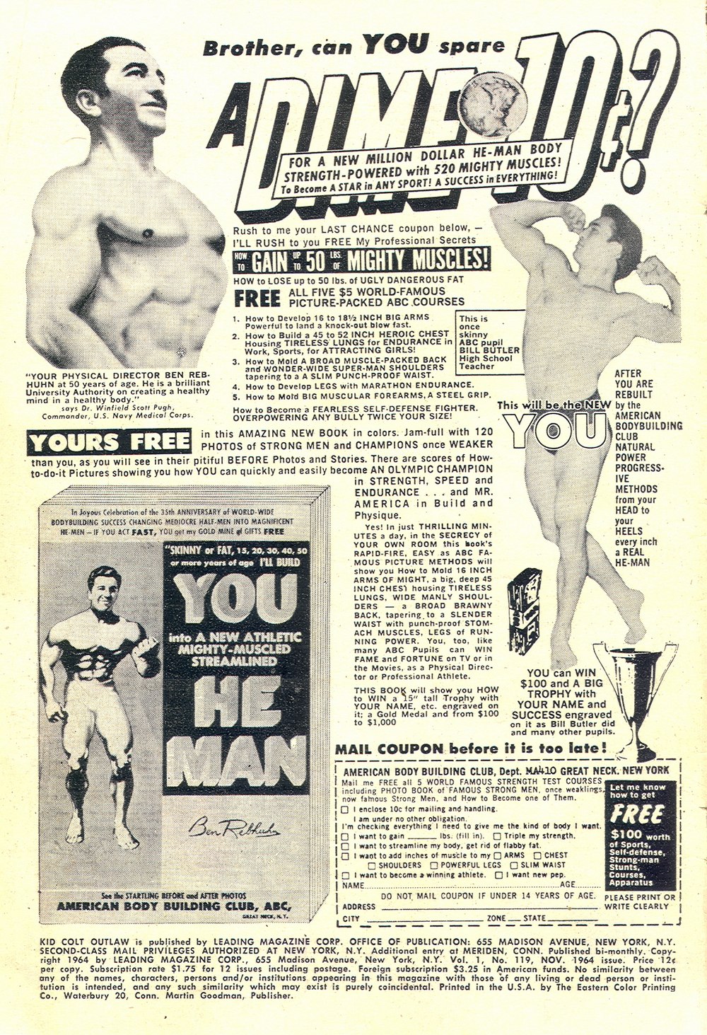 Read online Kid Colt Outlaw comic -  Issue #119 - 2