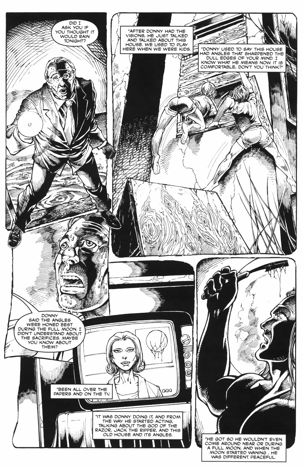 Read online Joe R. Lansdale's By Bizarre Hands comic -  Issue #6 - 11