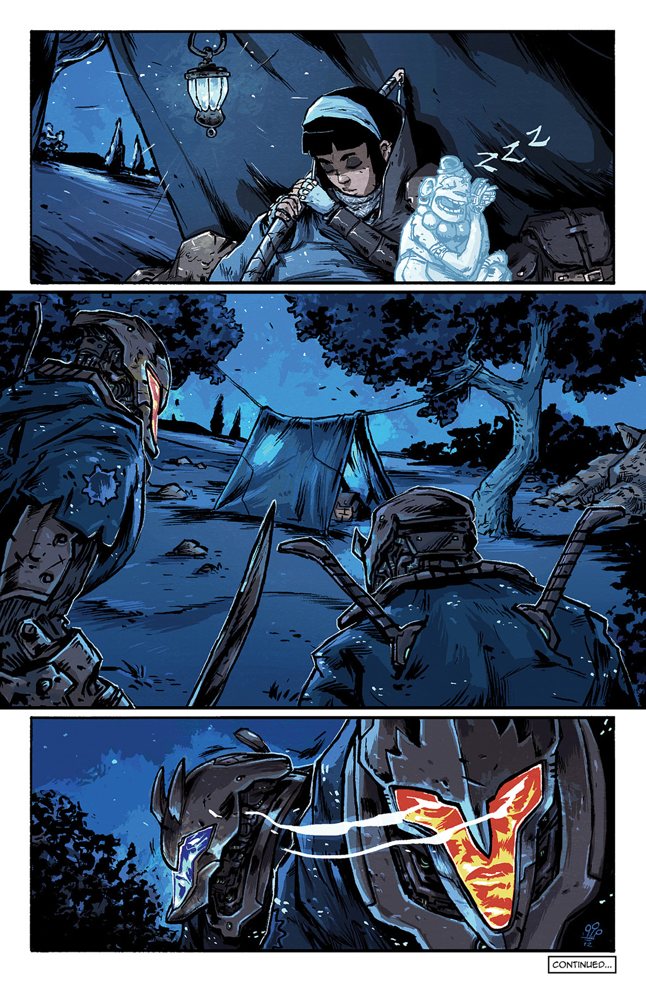 Read online Amala's Blade comic -  Issue #1 - 24
