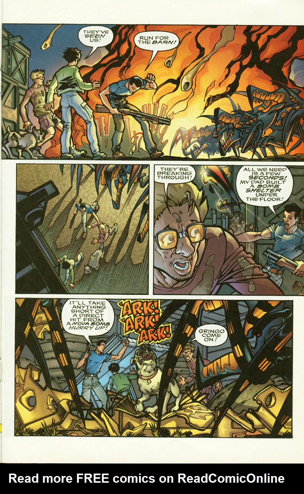 Read online Starship Troopers: Dominant Species comic -  Issue #1 - 19