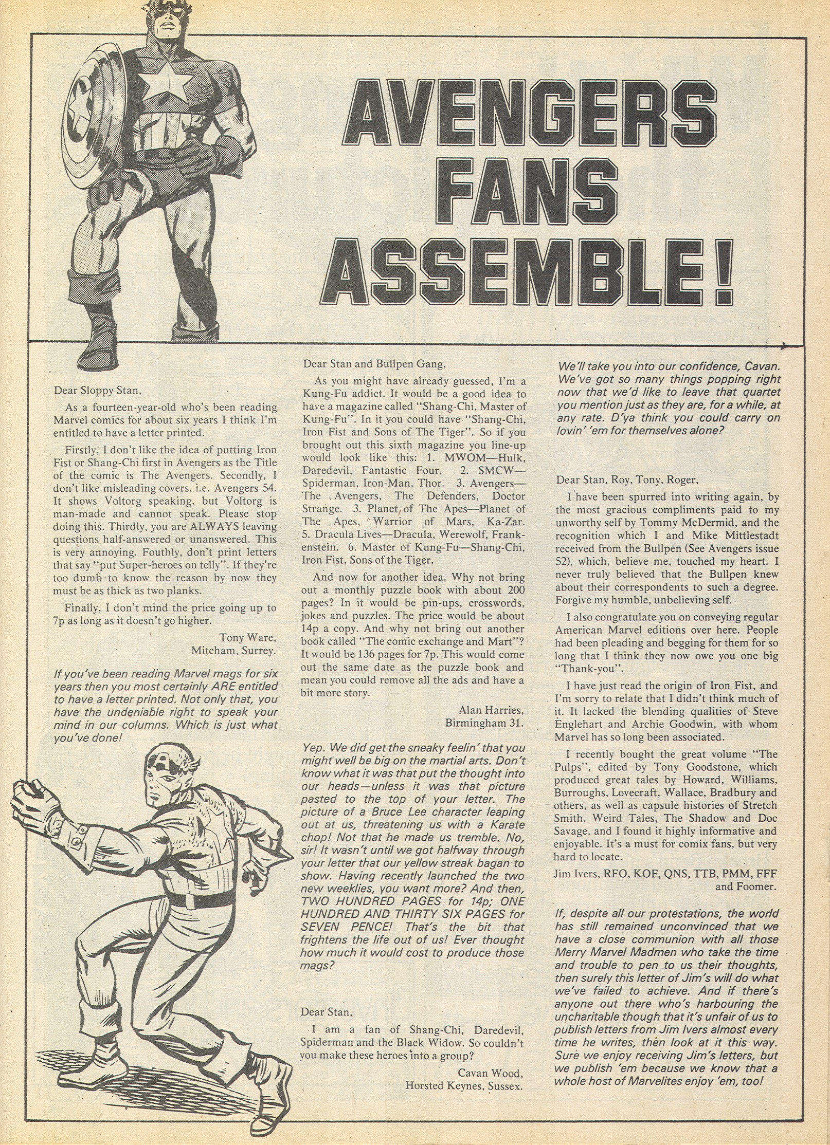 Read online The Avengers (1973) comic -  Issue #69 - 22