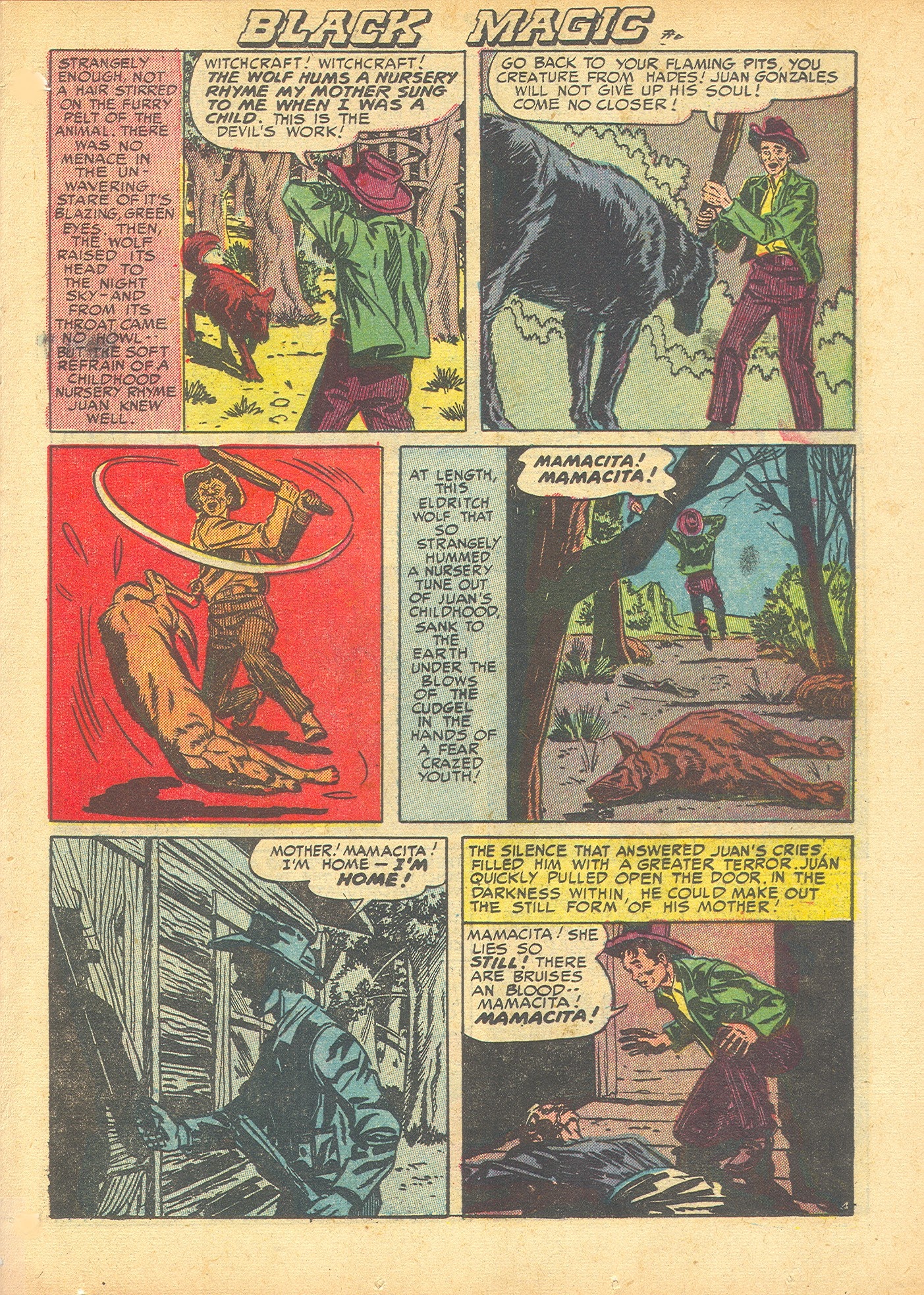 Read online Black Magic (1950) comic -  Issue #6 - 19