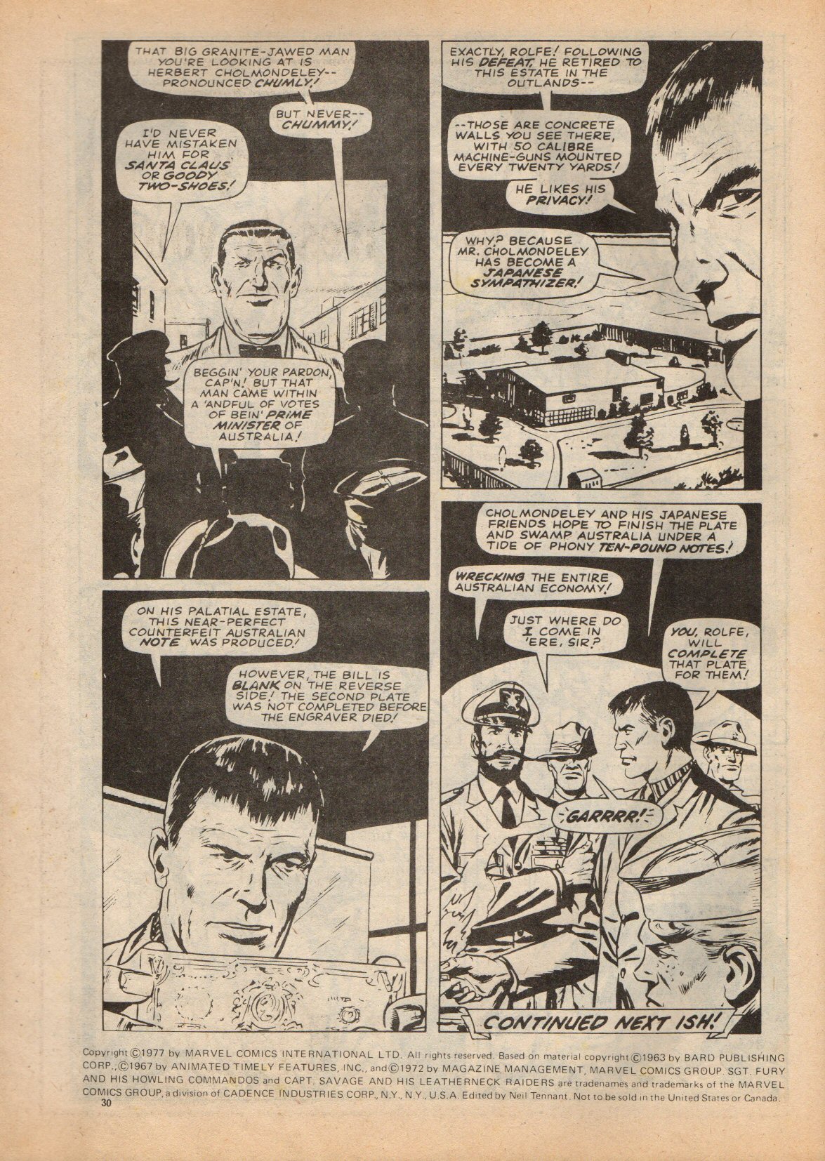 Read online Fury (1977) comic -  Issue #4 - 30