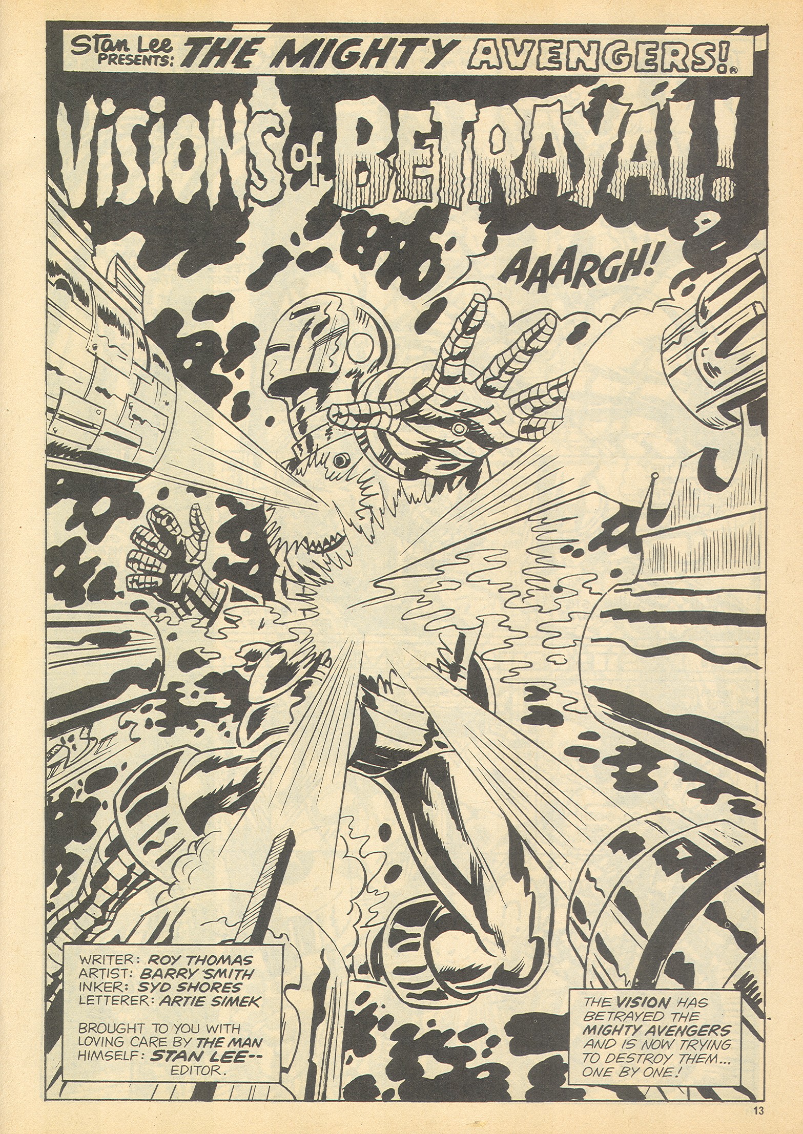 Read online The Avengers (1973) comic -  Issue #99 - 13