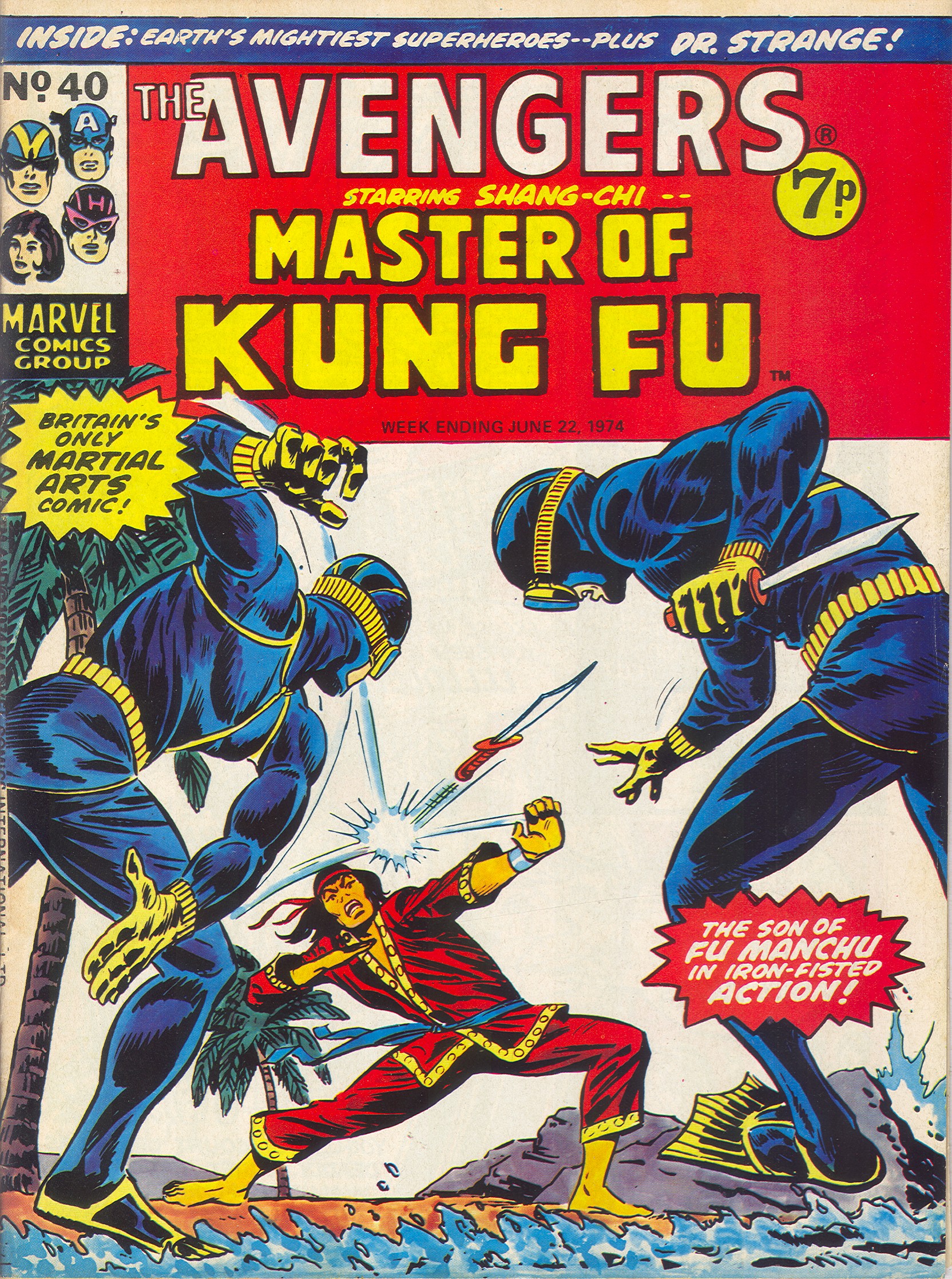 Read online The Avengers (1973) comic -  Issue #40 - 1