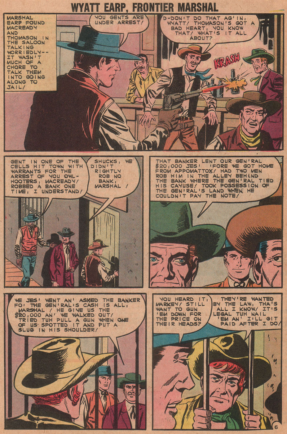 Read online Wyatt Earp Frontier Marshal comic -  Issue #44 - 32