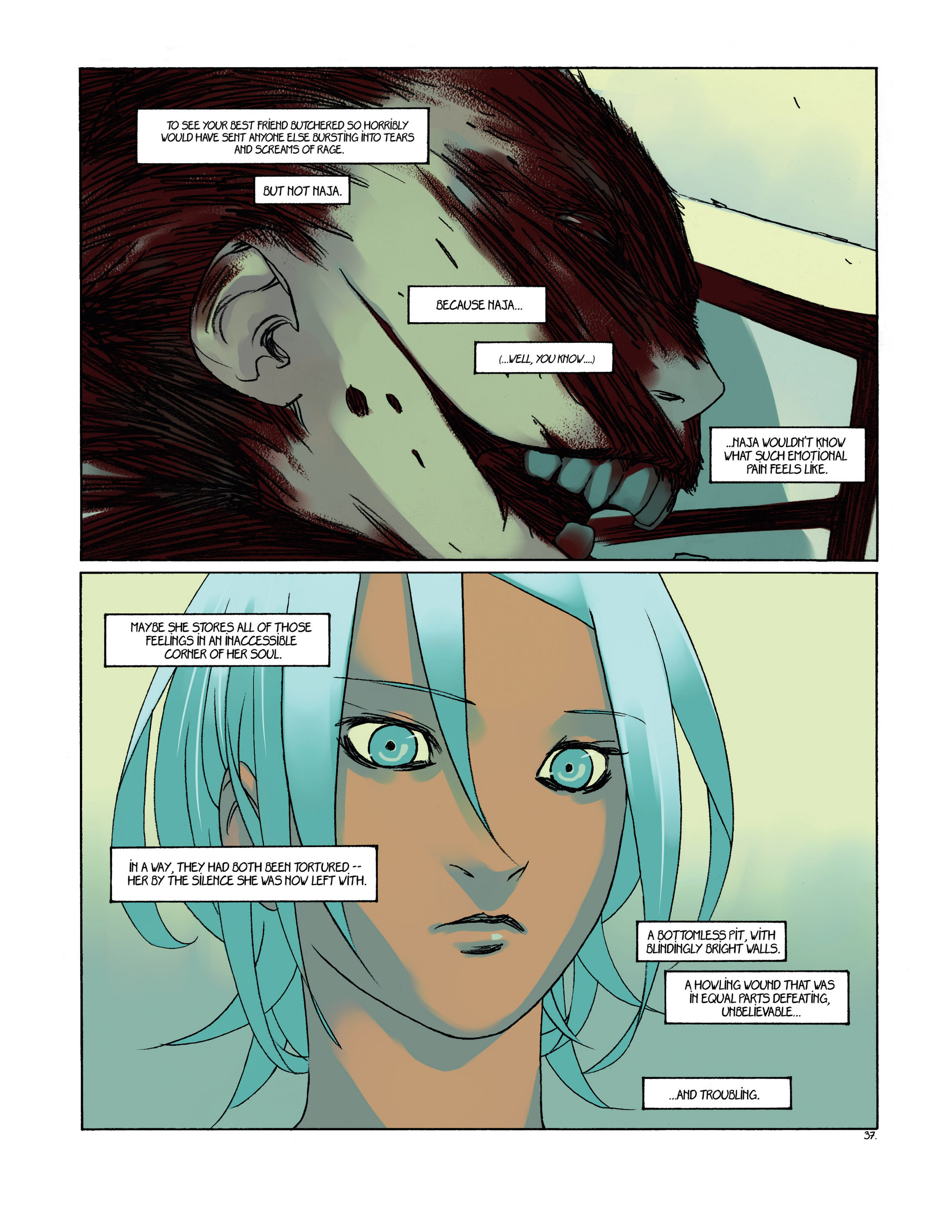 Read online Naja comic -  Issue #6 - 14